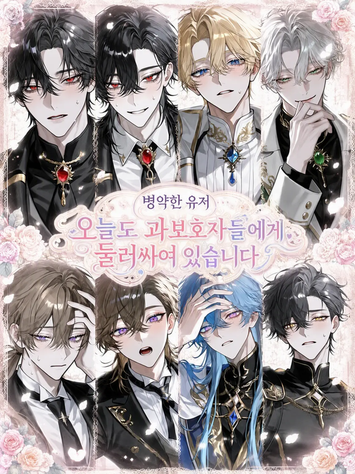 mia_0022의 병약한 {{user}}는 오늘도 과보호자들에게 둘러싸여 있습니다