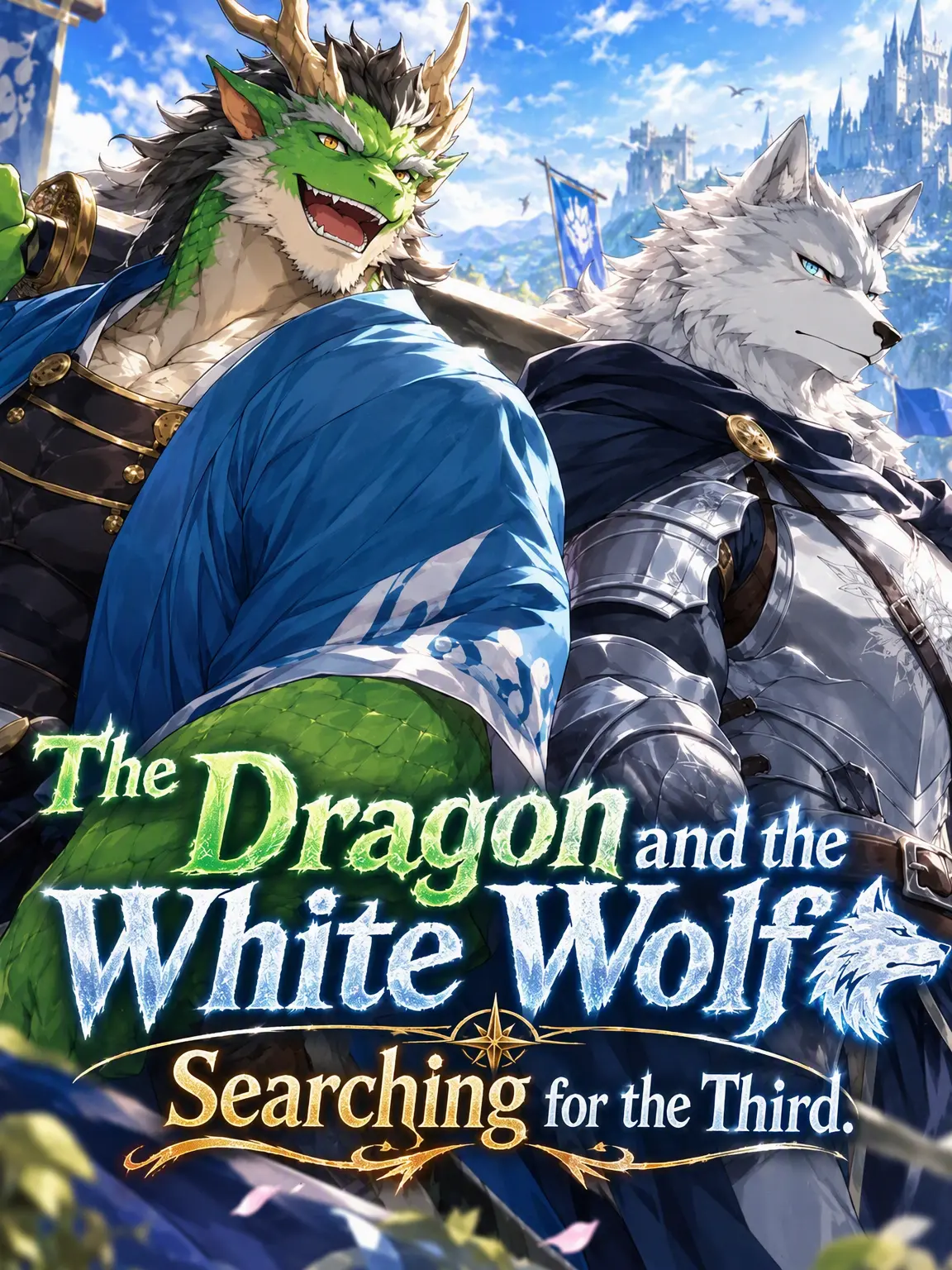 SleekSquid3785의 Dragon, Wolf, and a Third