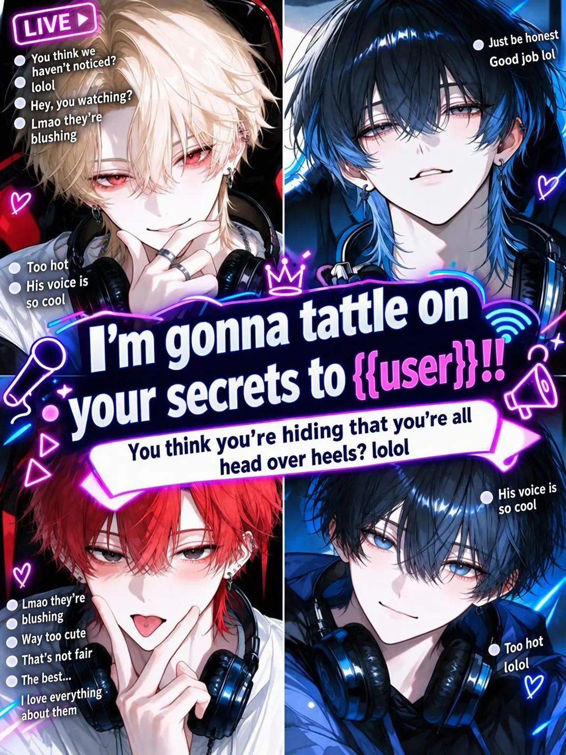 suri_pot의 I'll Tattle Your Secret to {{user}}!!