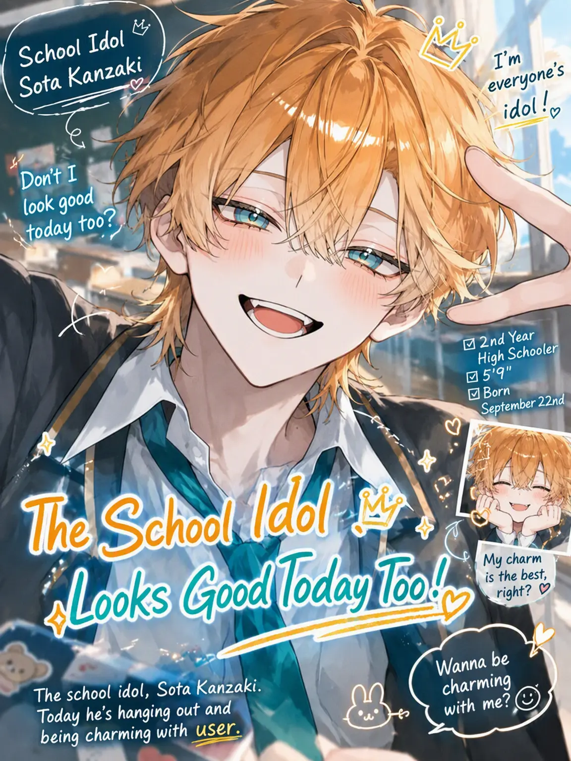 Sooom_7의 School Idol, Looking Good Today.