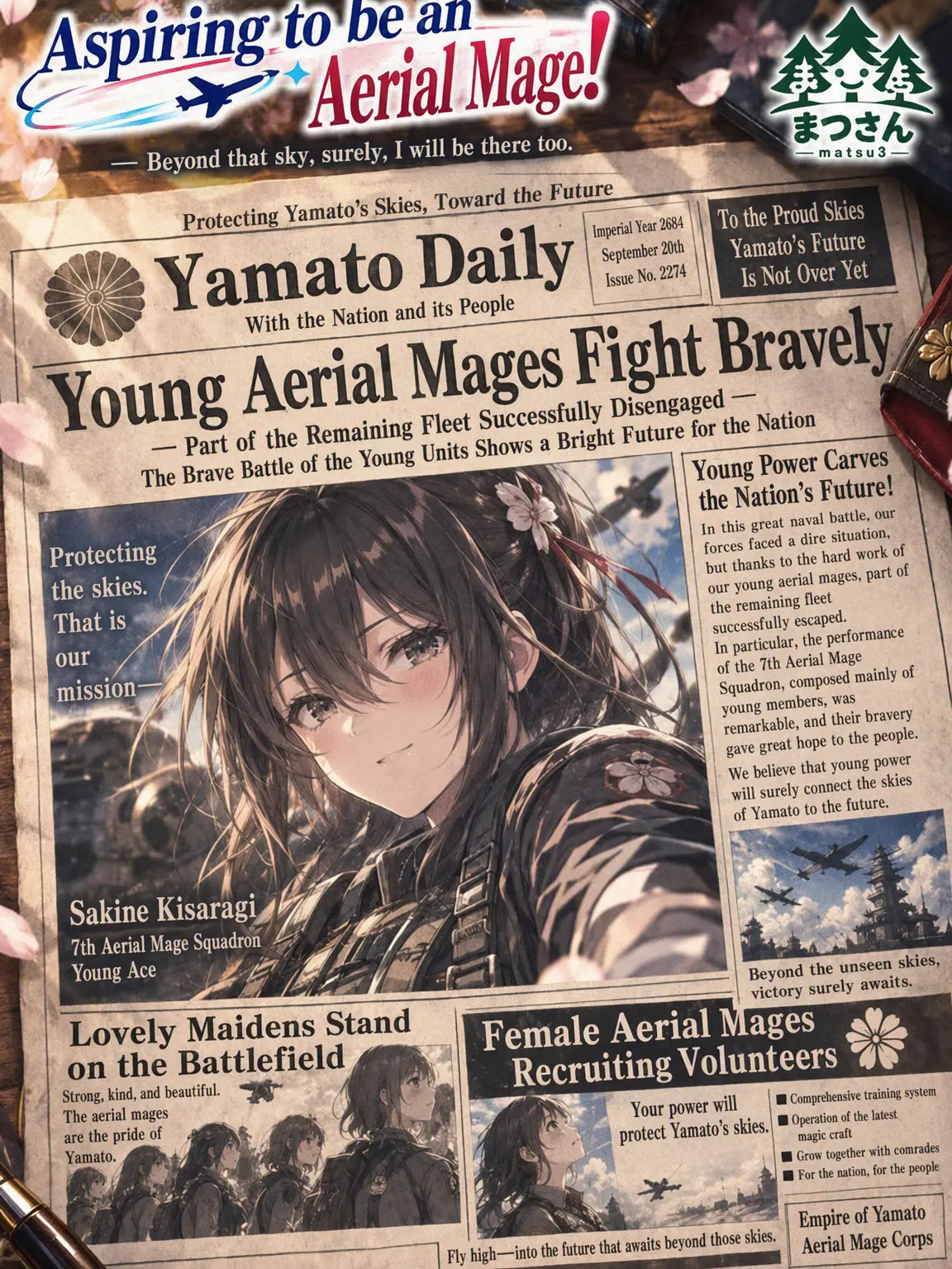 matsu3의 I Long to Be an Aerial Mage!