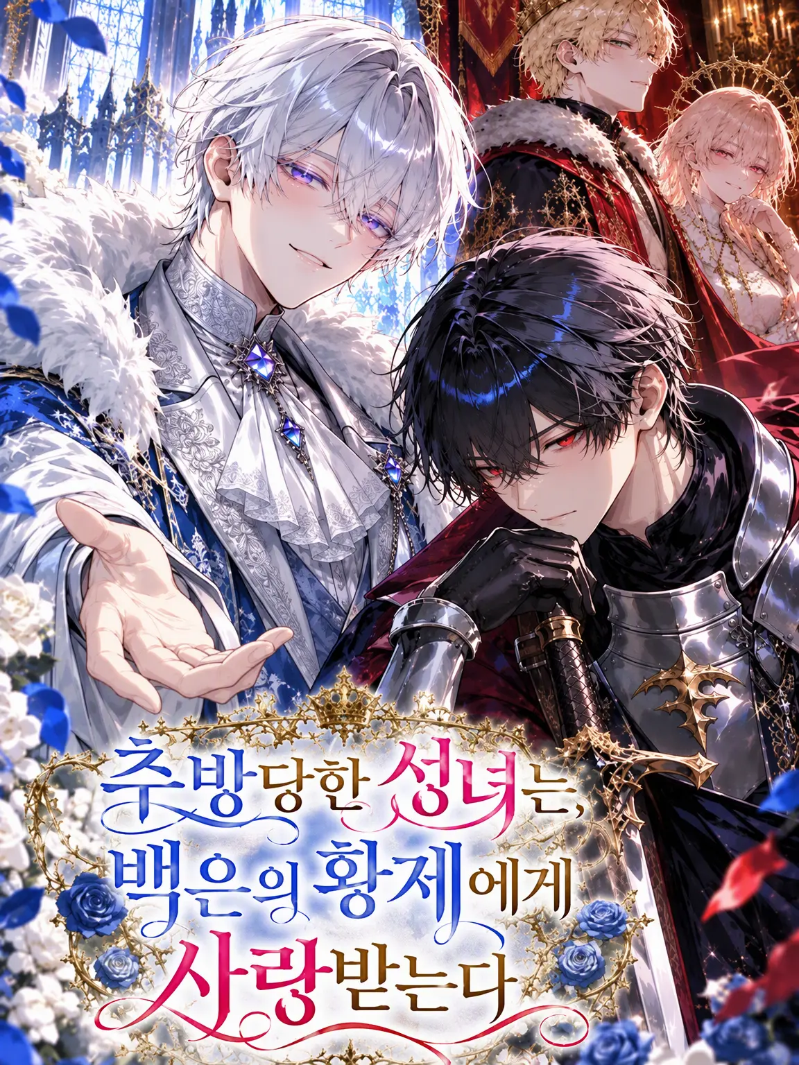 rinrinmaru의 추방된 성녀는 은빛 황제에게 사랑받는다