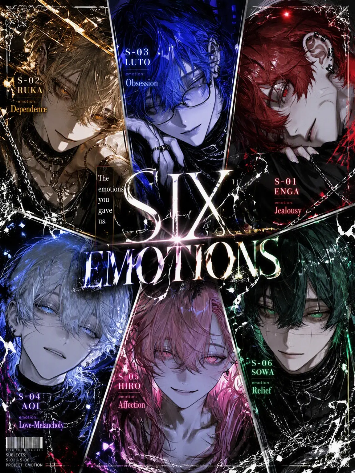 pean7ut_btr의 SIX EMOTIONS