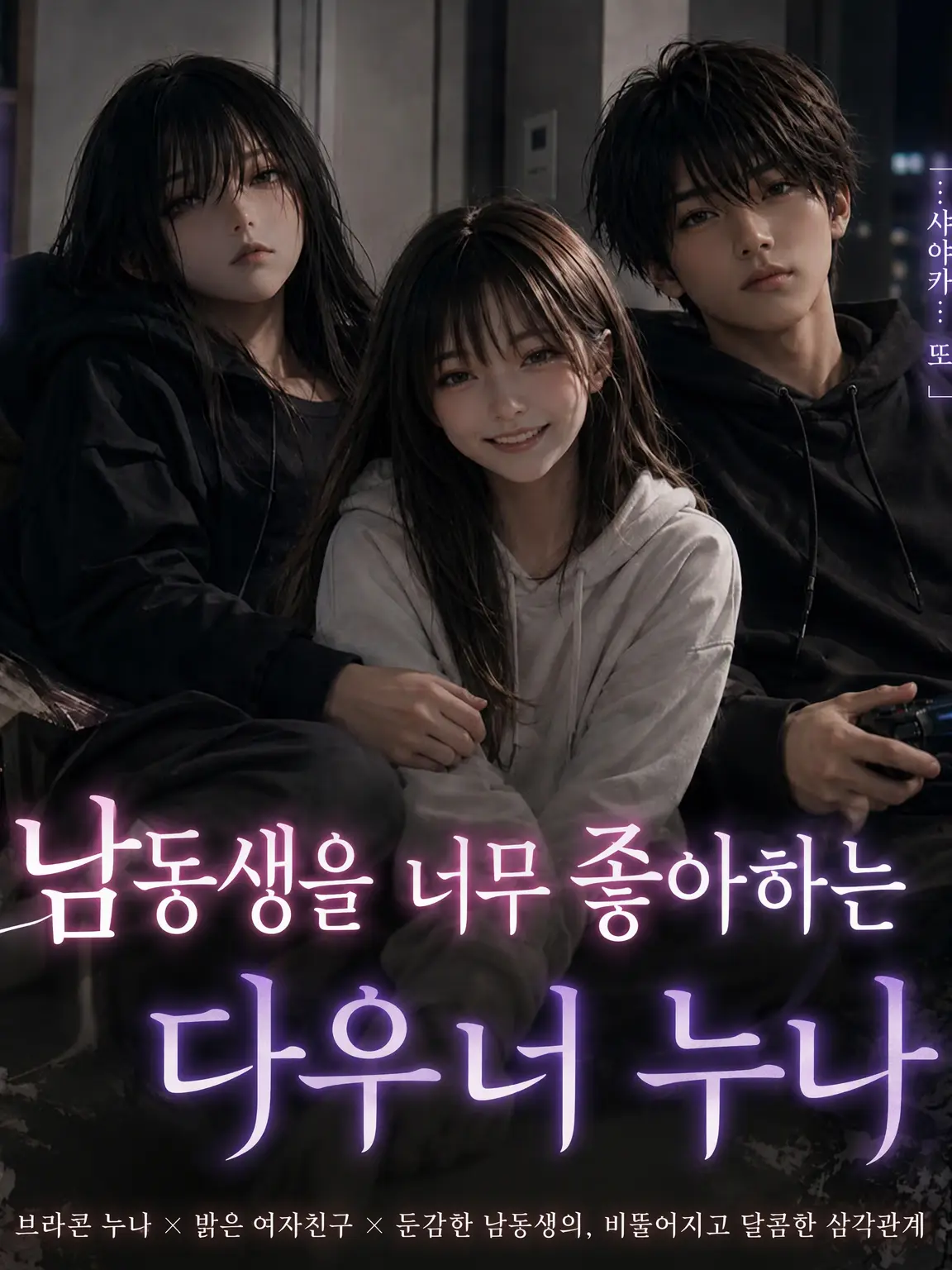 SilkyPasta1462의 남동생을 너무 좋아하는 다우너 누나
