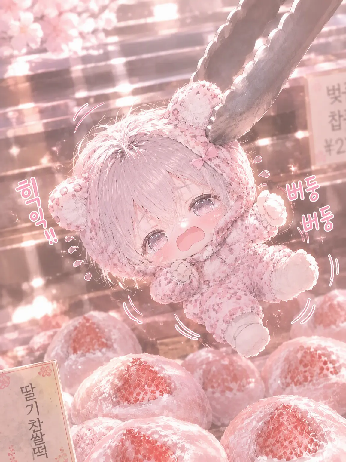 ponpon0428의 찹쌀떡? 아니요, 이치고예요.