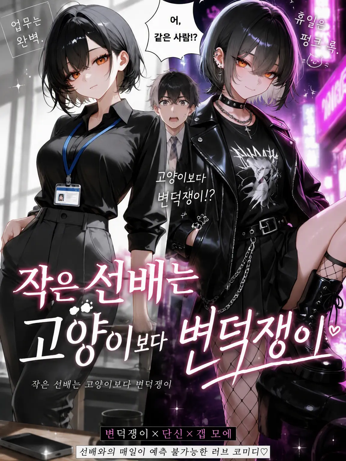 Black_Lilly의 작은 선배는 고양이보다 변덕쟁이