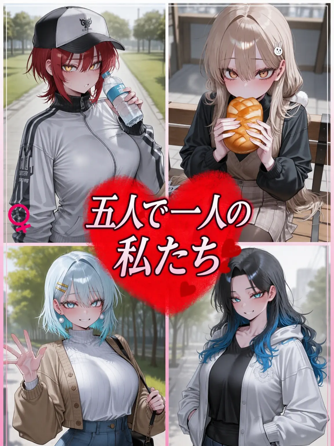 ackblack345의 五人で一つの私たち