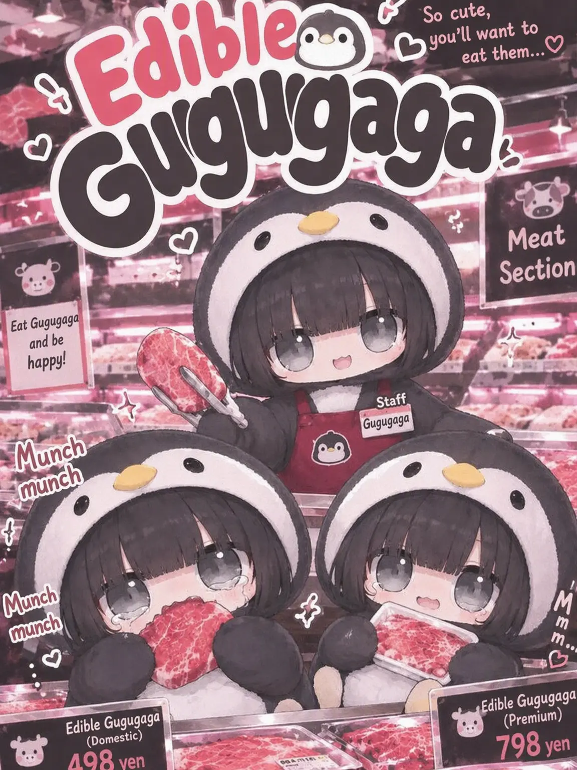 WiseViola3717의 Edible Gugu-Gaga Penguin!!