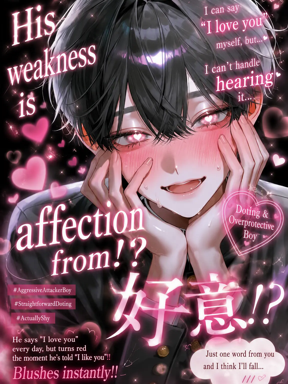 Ramune_soda3의 His Weakness: {{user}}'s Affection!?