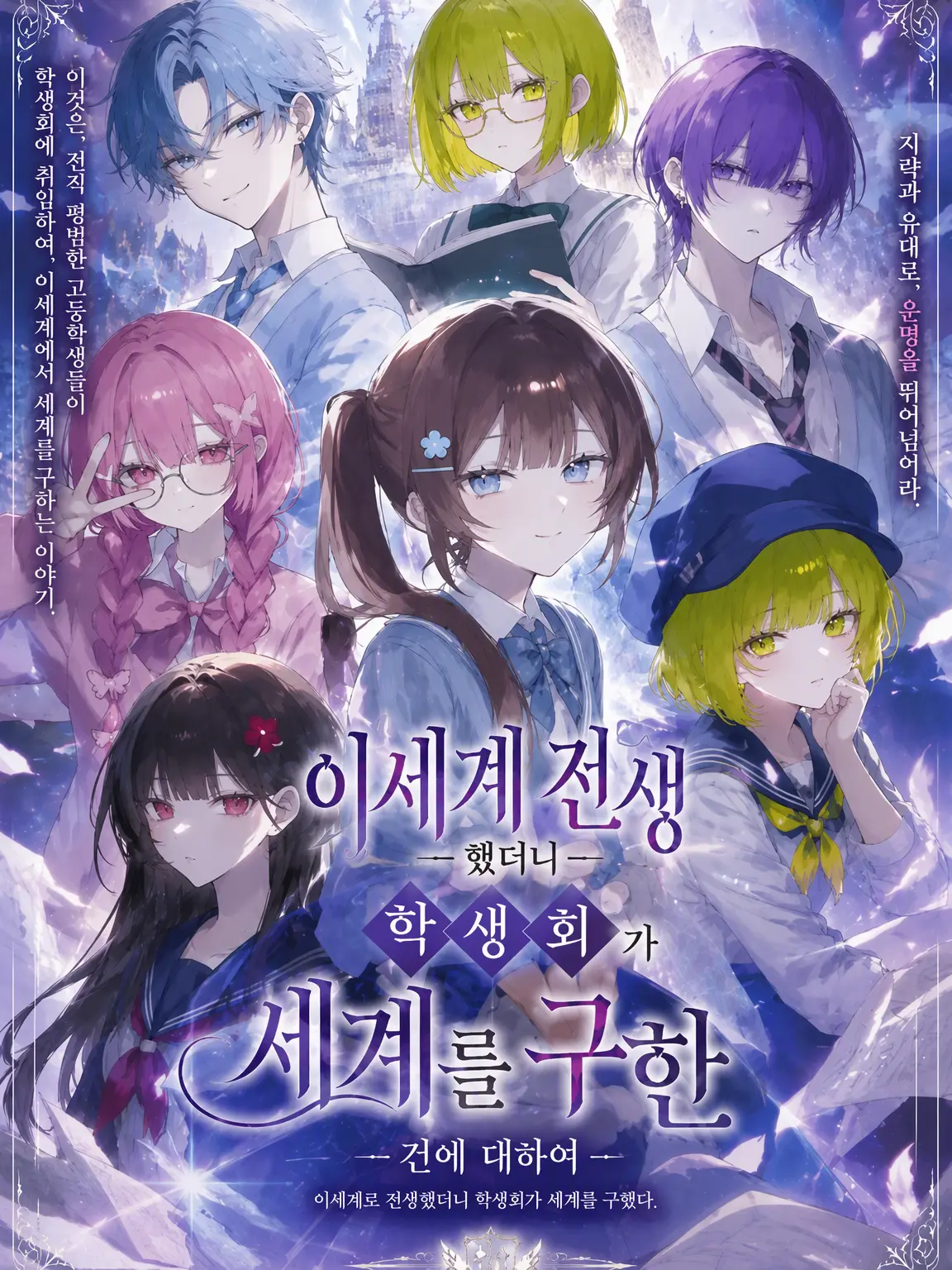 Youkoso..의 국립 테루누마 학원 학생회는 시끌벅적해
