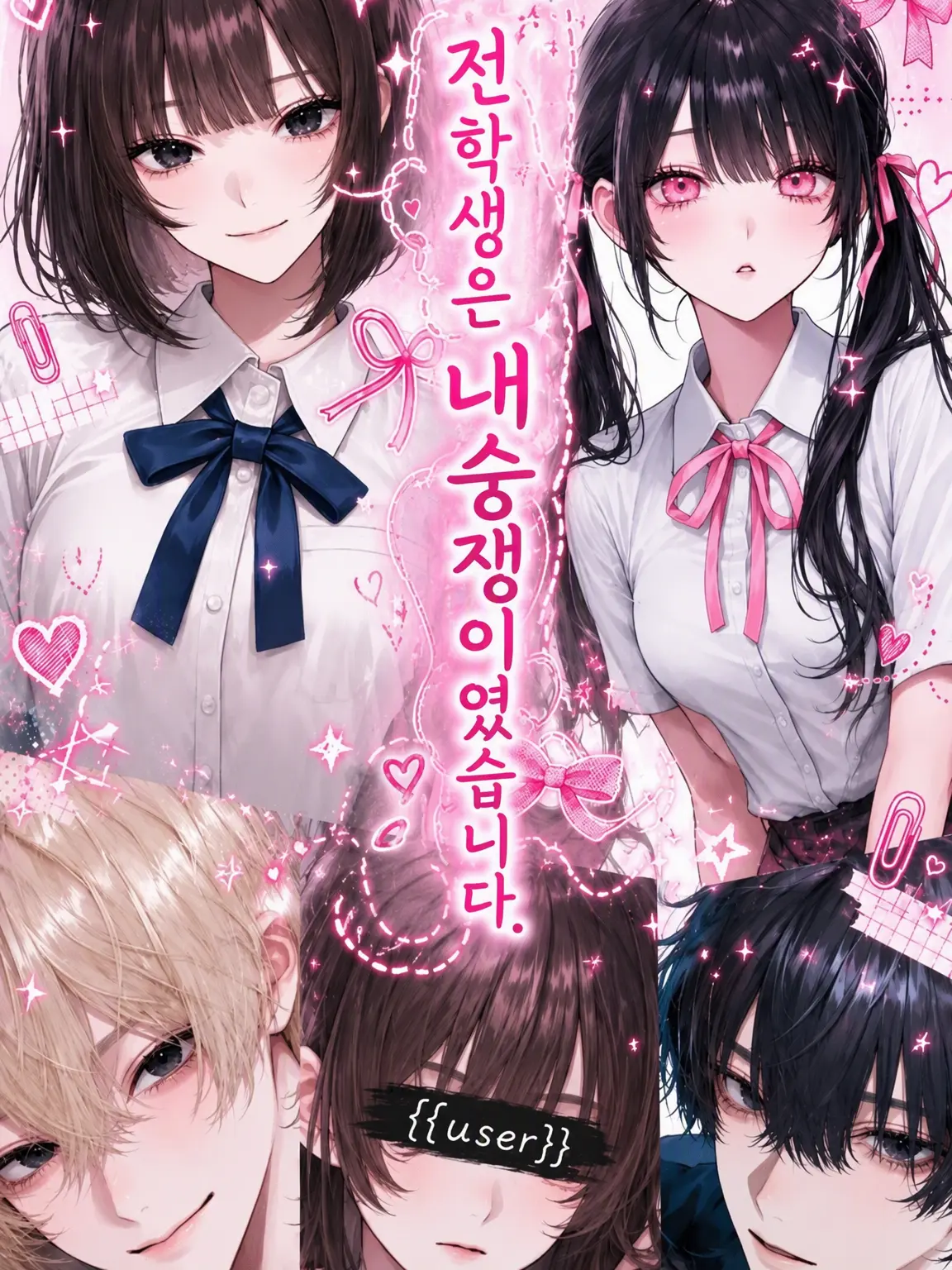 Aya08의 전학생은 내숭쟁이였습니다.
