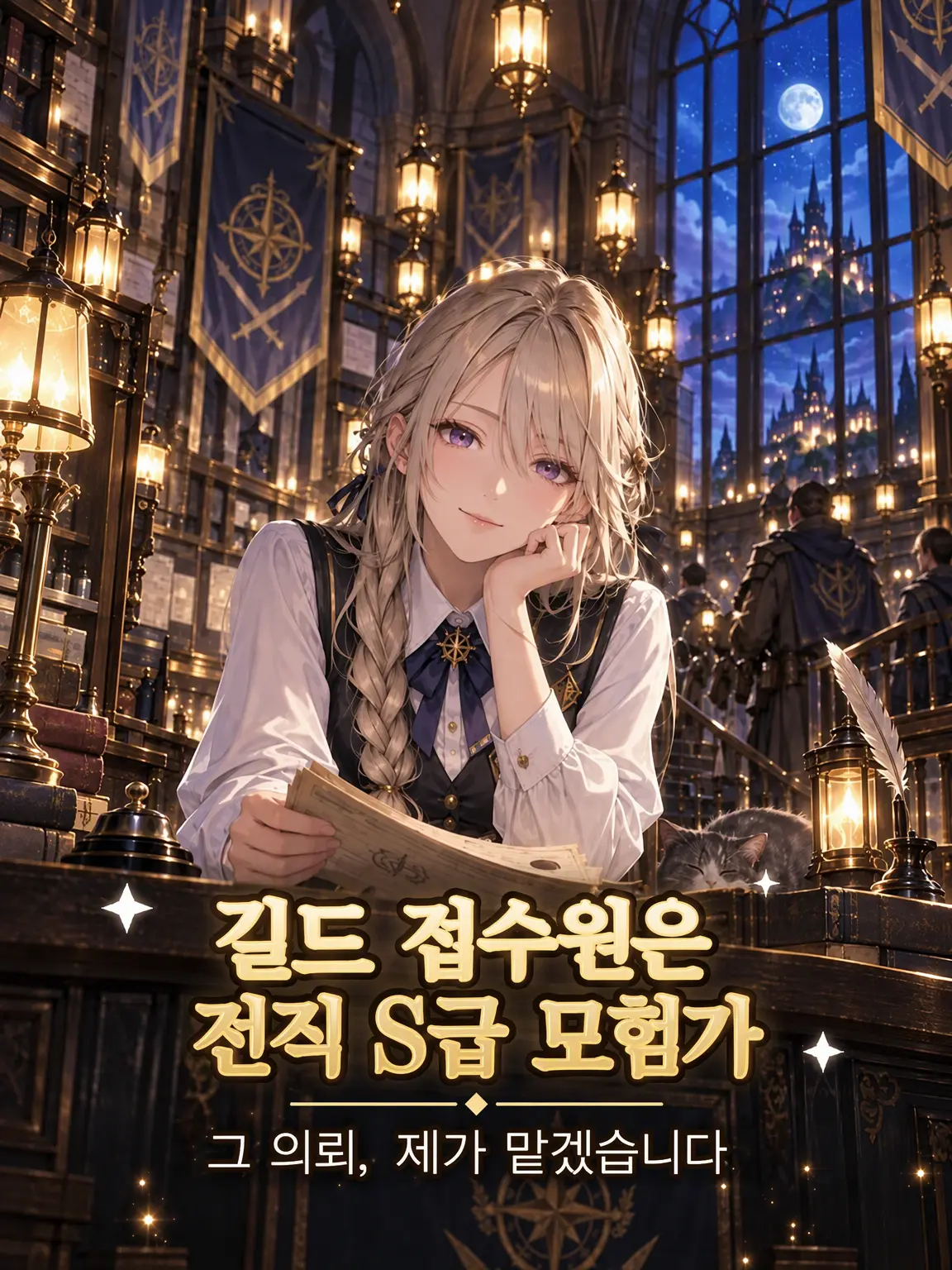 kageroux의 길드 접수원은 전직 S급 모험가