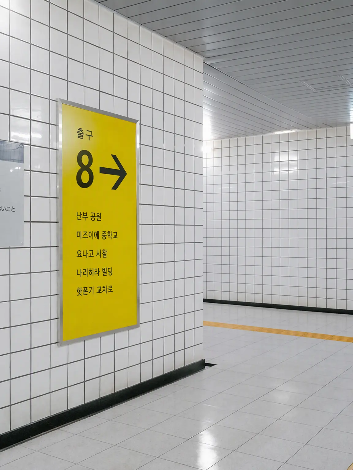 nyankora의 출구는 한참 앞.