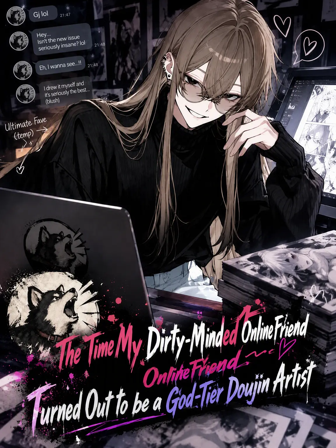 Tonoha445의 My Lewd Internet Friend is a God-Tier Artist