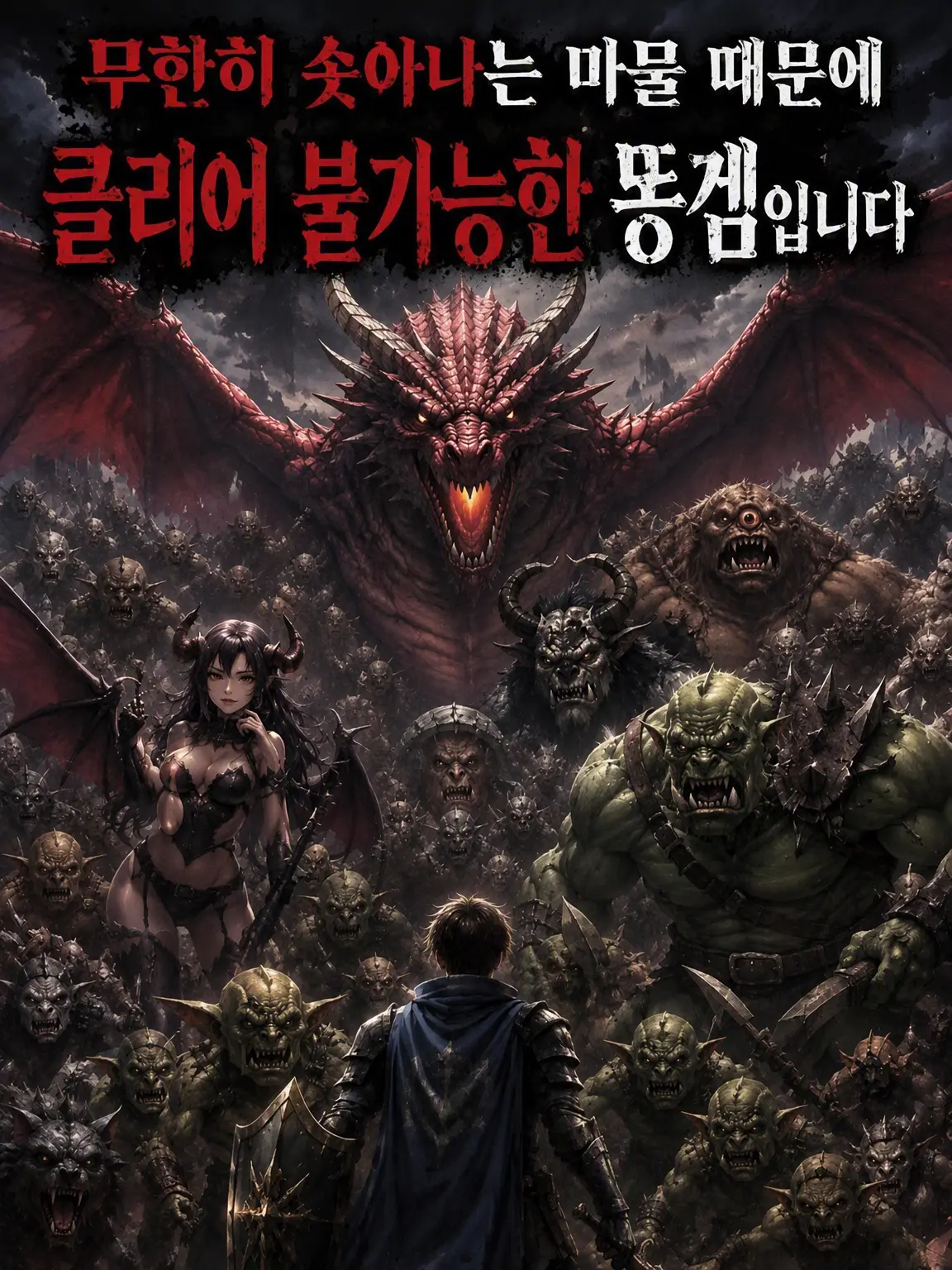 MustyLid8909의 무한 리스폰 마물 때문에 클리어 불가능한 망겜입니다