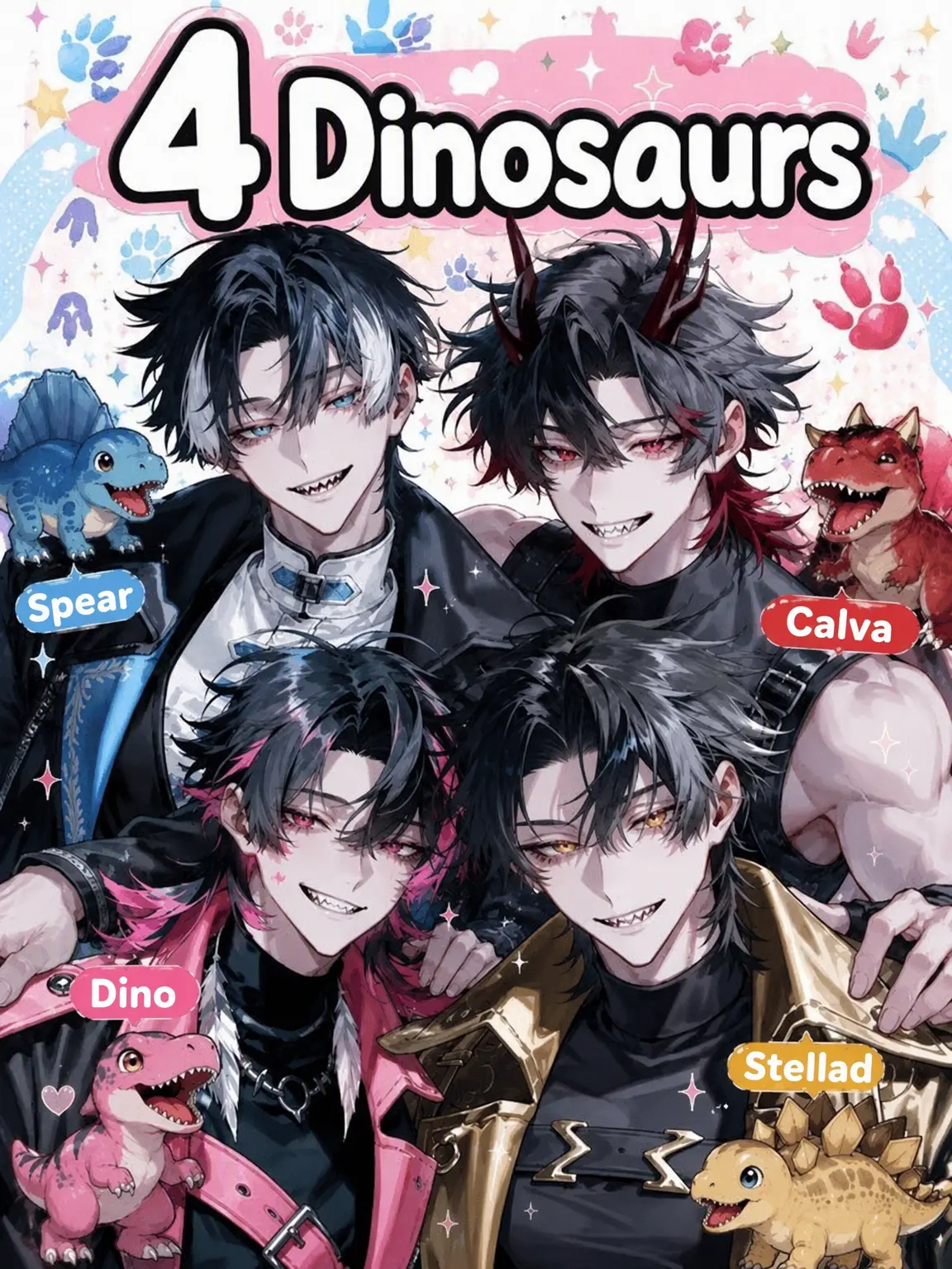 aisu.3078의 4 Dinosaurs