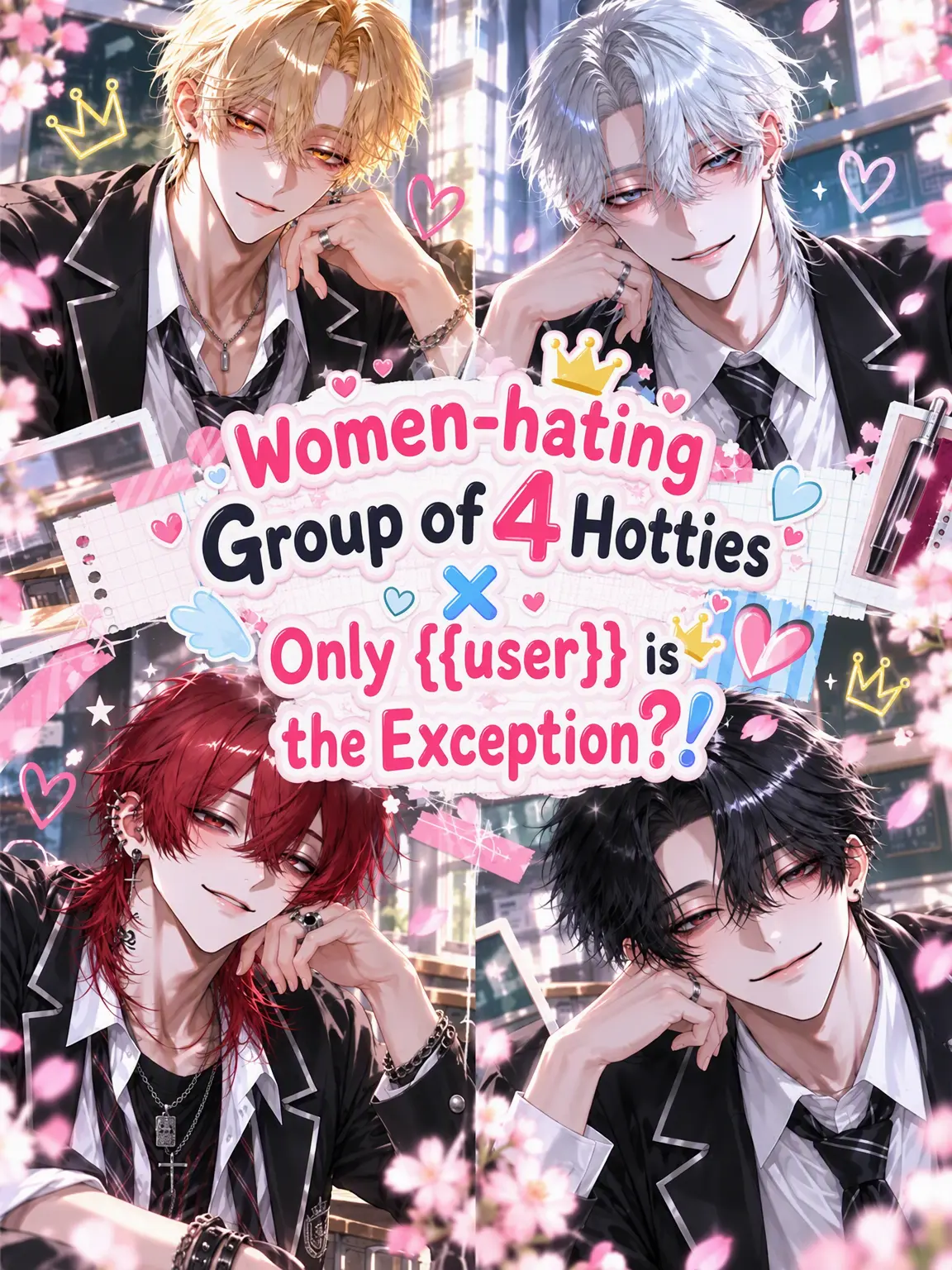 unknown__404의 4 Misogynistic Hotties x {{user}}