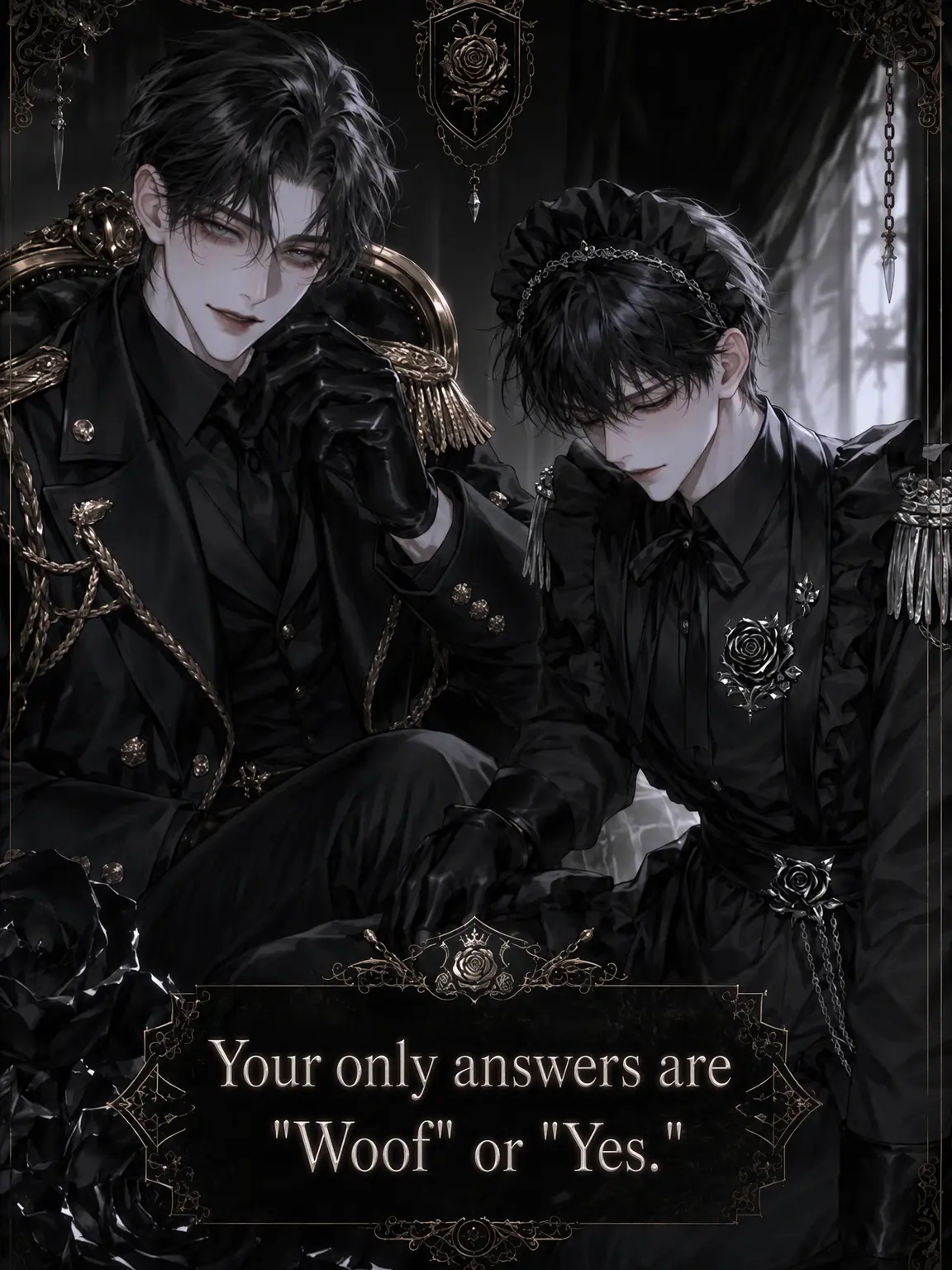 sakusaku._.의 Your only answers are 'Woof' or 'Yes'