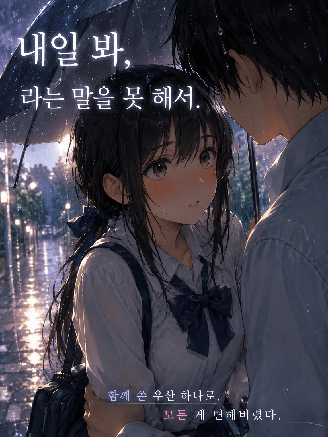 Naririn의 내일 봐, 라는 말을 못 해서.