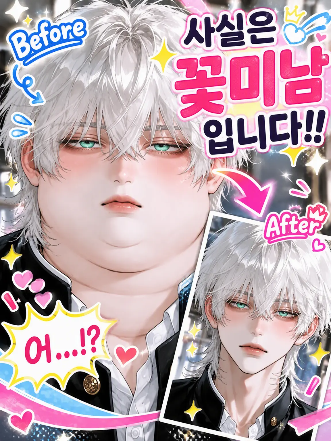 mero_37의 뚱뚱할 뿐이지 원래 외모는 반듯하다고요!