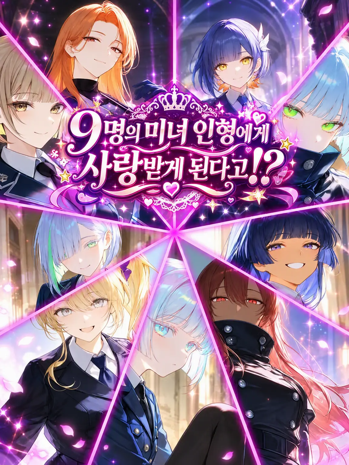 bakuparu22의 9명의 미녀 인형에게 사랑받는 중⁉️