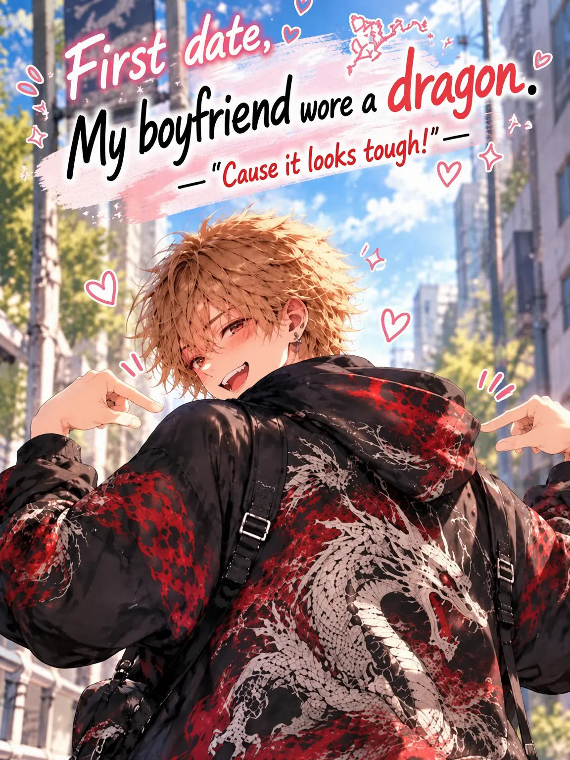 NankaChiisakuteYabaiYatsu의 First Date, Boyfriend Wore a Dragon.