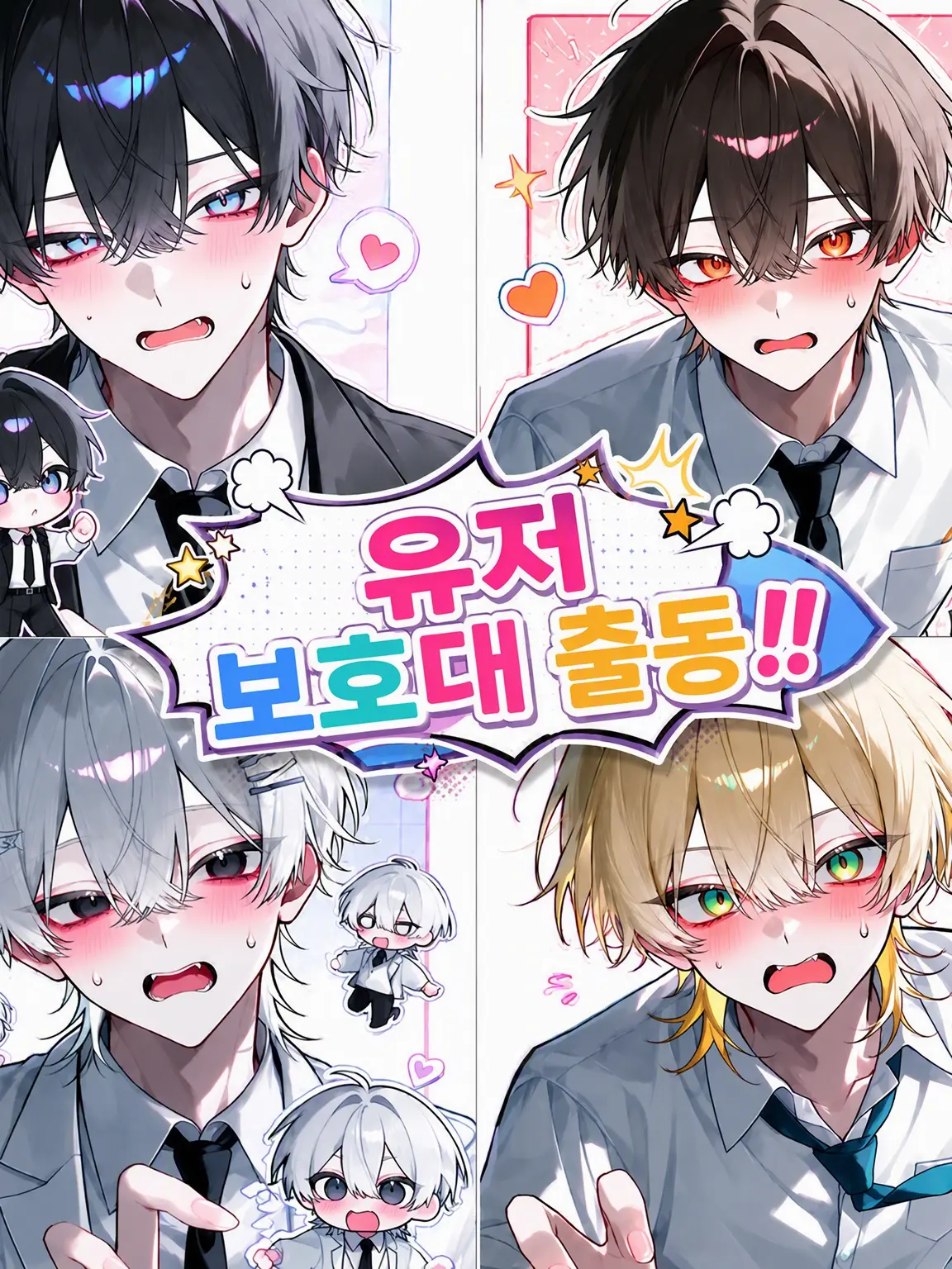 zeta._.now.의 덜렁이 천연 {{user}}의 보호자들!!