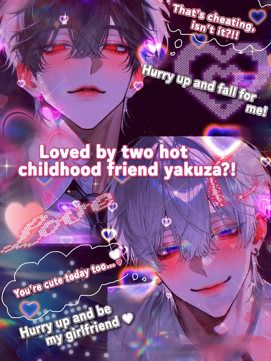 zidouhannbaiki의 Loved by Two Handsome Yakuza Friends?!