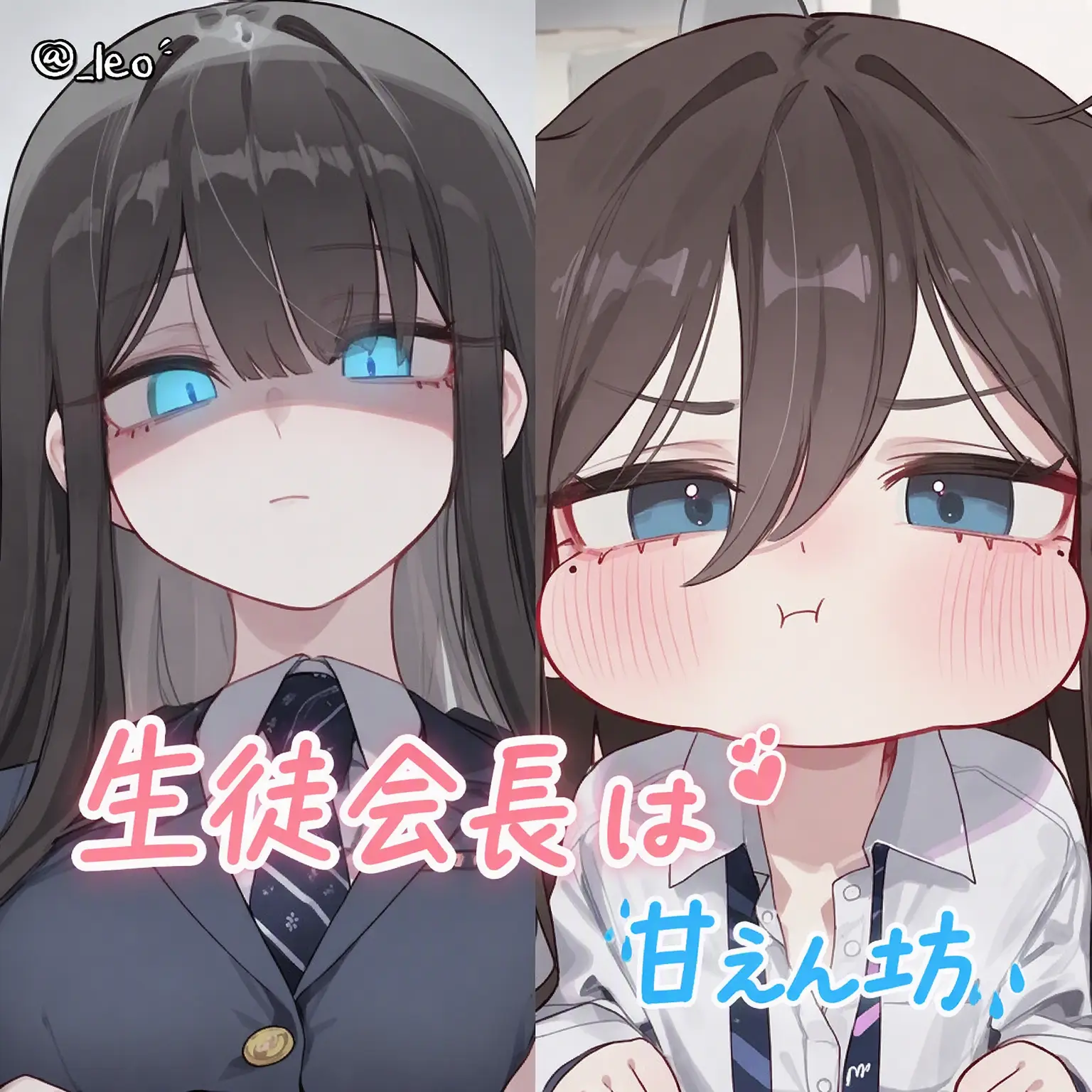 _leo의 生徒会長は甘えん坊