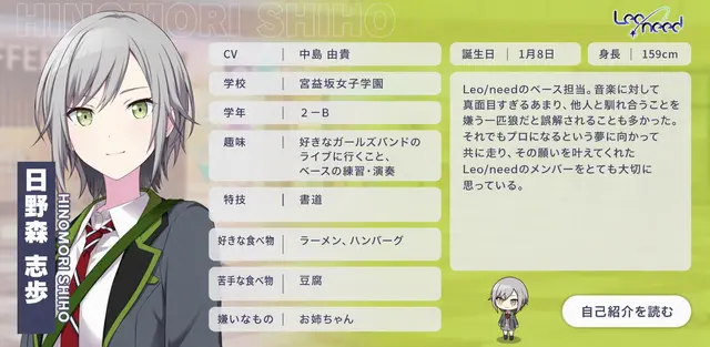 Profile image of 日野森志歩