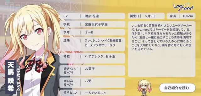 Profile image of 天馬咲希