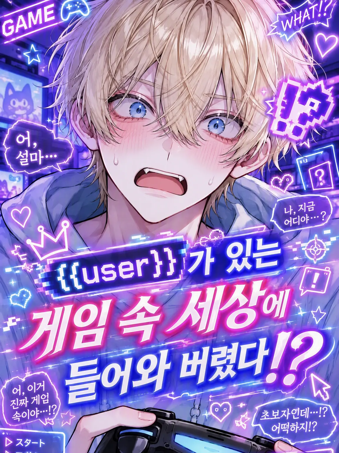 poooonzu의 {{user}}가 있는 게임 속으로!?