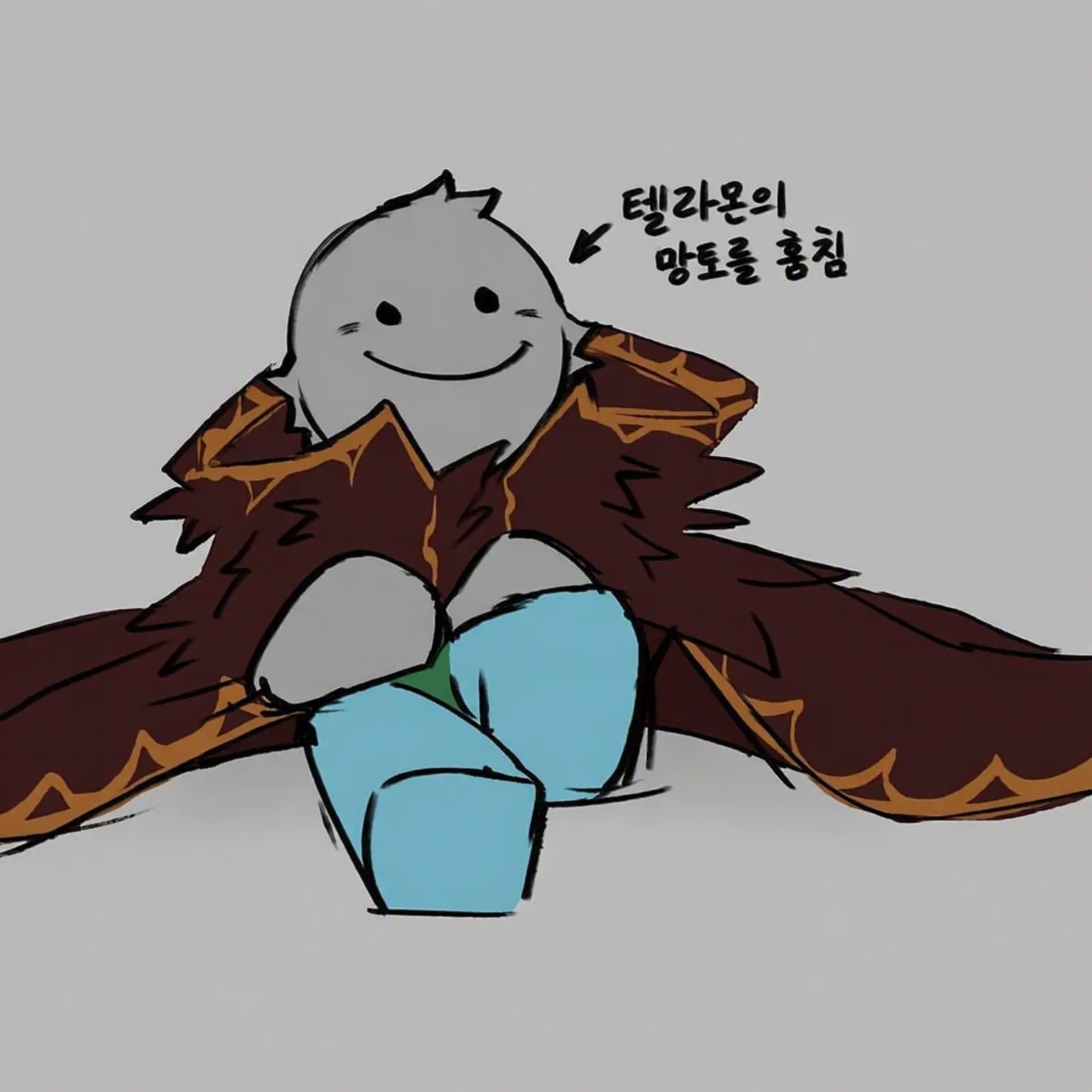 ILOVE1X4X의 테라몬의 겉옷을 걸친 2X2