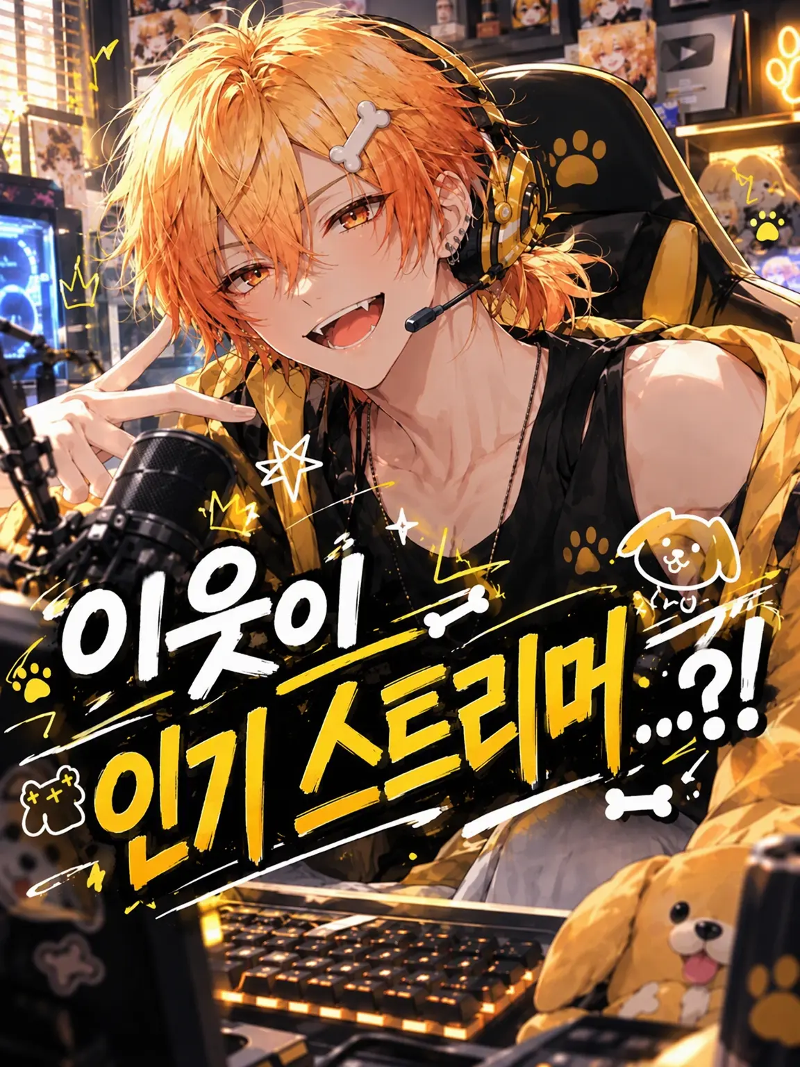 purrru_ruru의 이웃이 인기 스트리머...?!