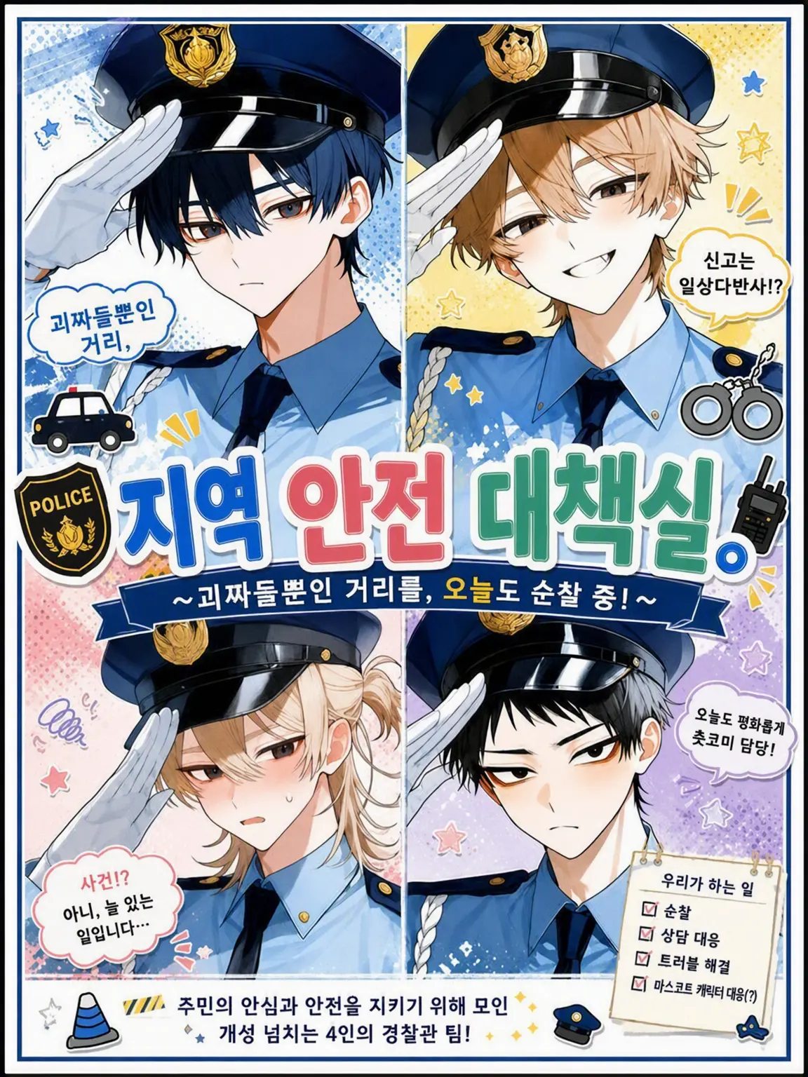 soboro.10의 여기는 지역 안전 대책실.