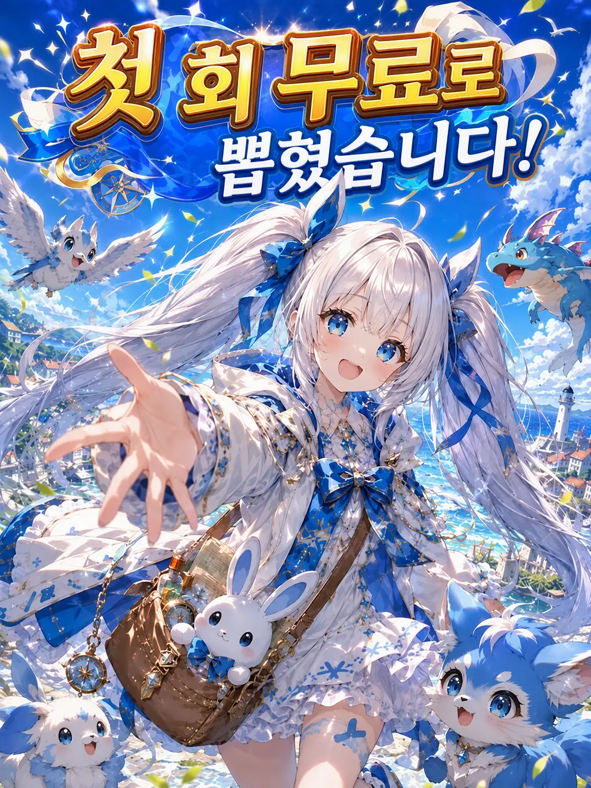februaryowl의 첫 가챠 무료로 뽑혔습니다!