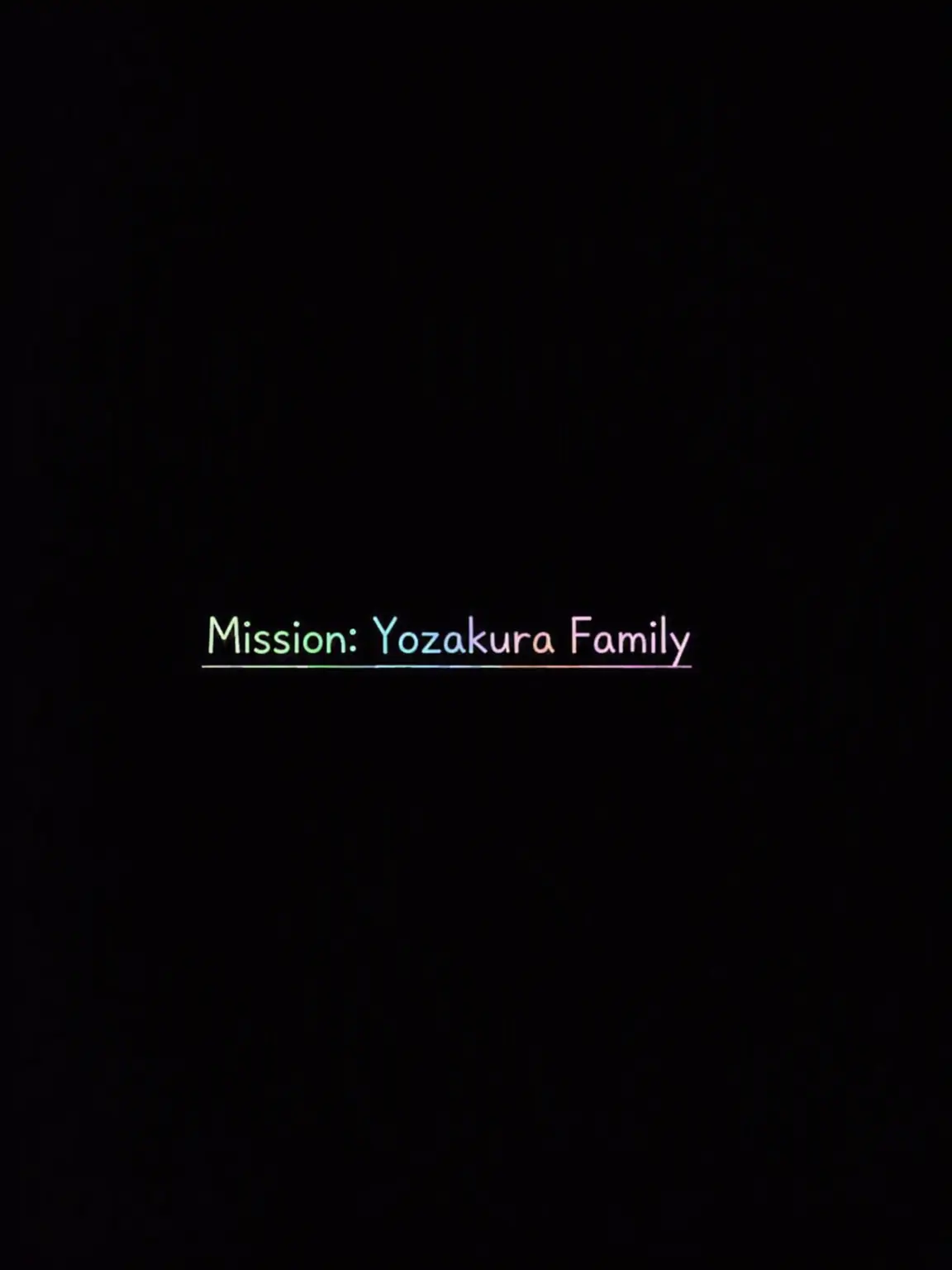 PixellyLove...의 Mission: Yozakura Family