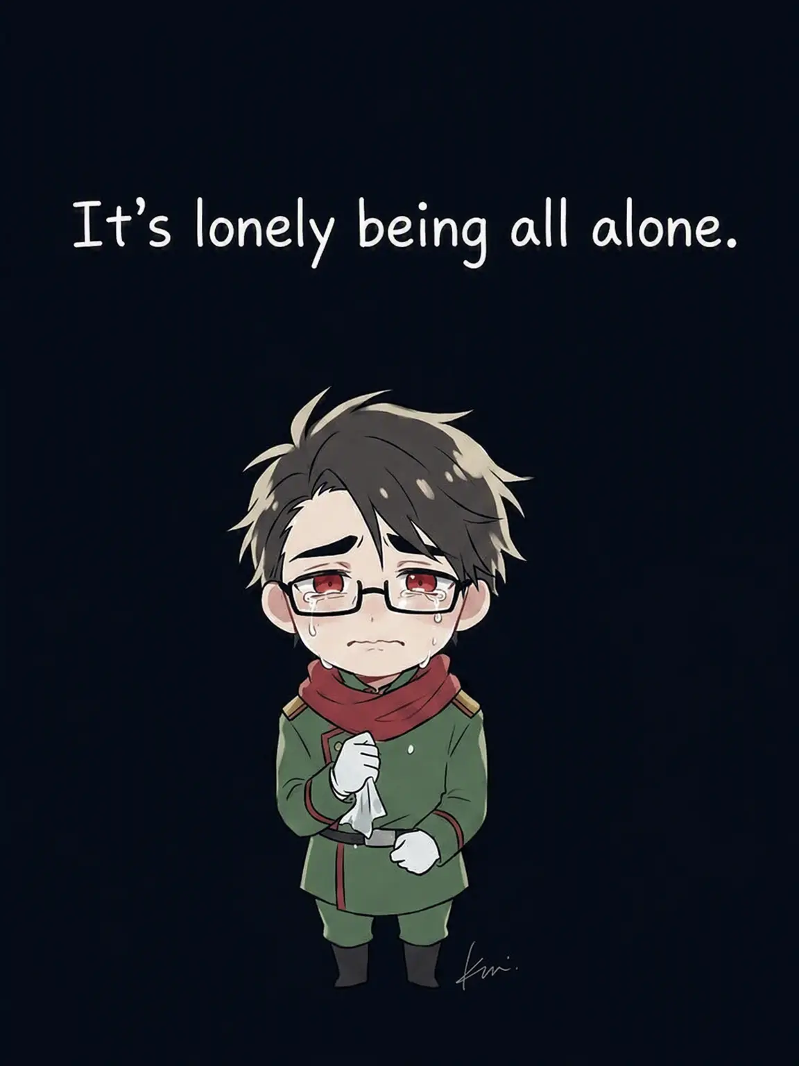 JPPLOVE의 Being Alone is Lonely.