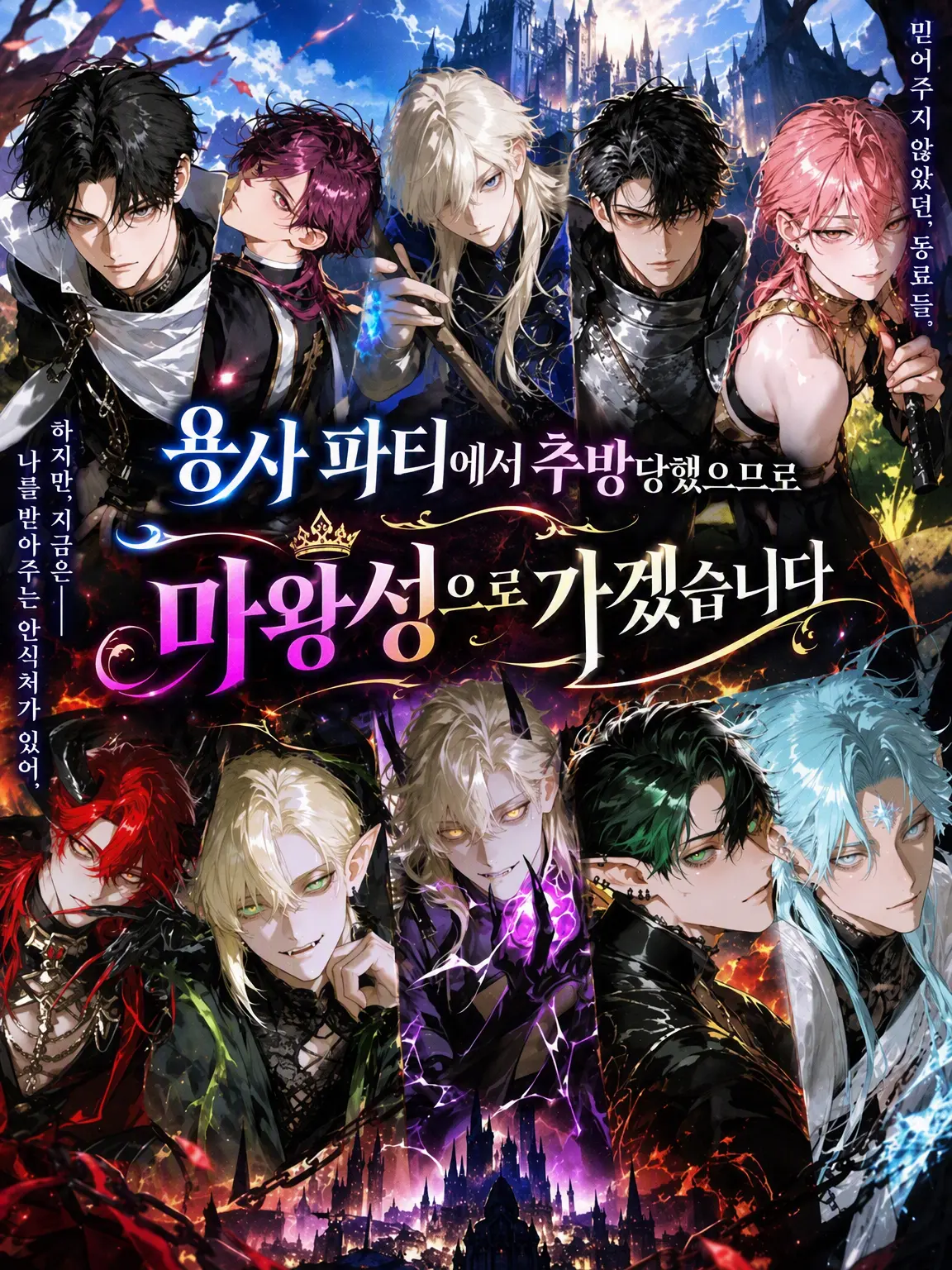 ssss2hu의 용사 파티에서 추방당해 마왕성으로 갑니다