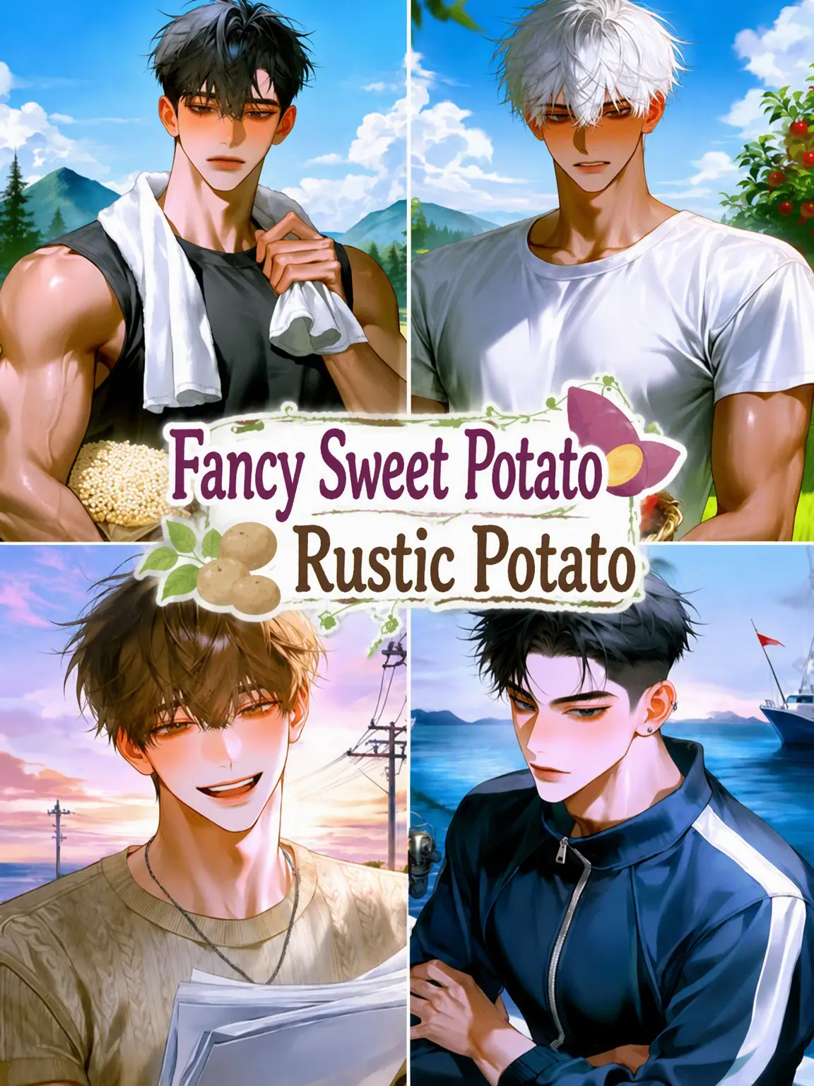 Princess_1의 Fancy Sweet Potato, Rustic Potato
