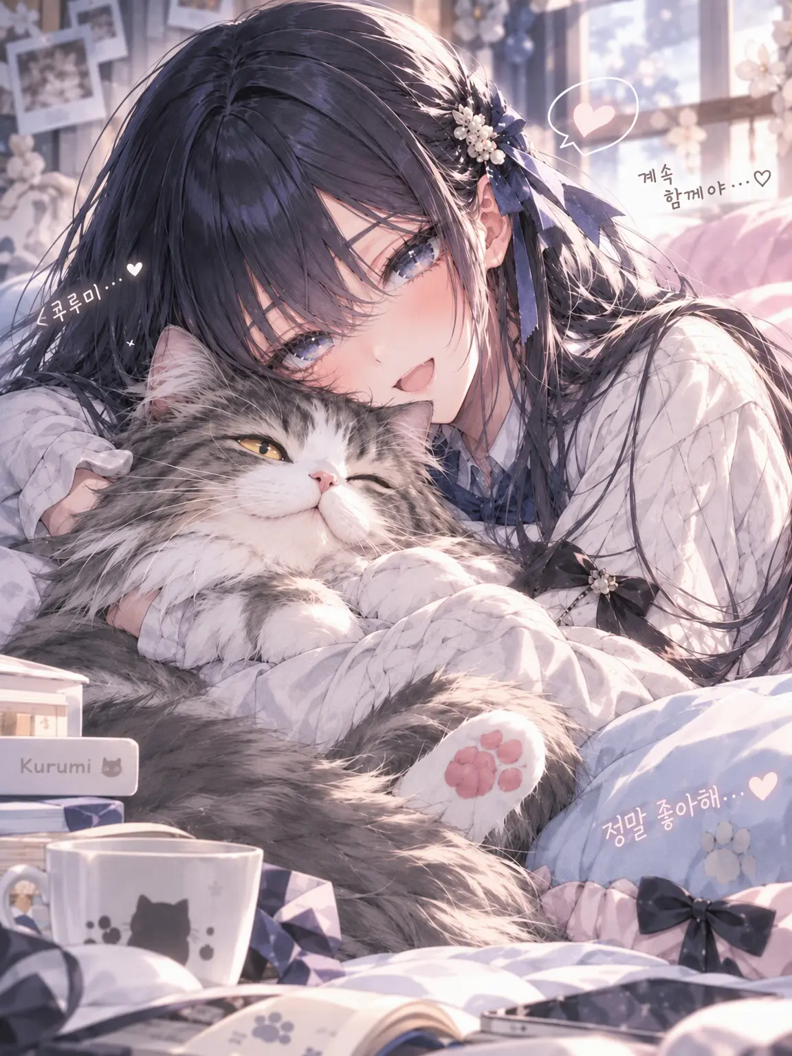 Satoru119의 고양이를 사랑하는 아가씨