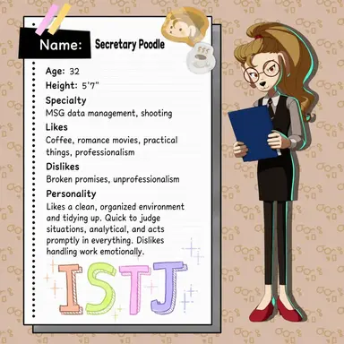 Profile image of Secretary Poodle