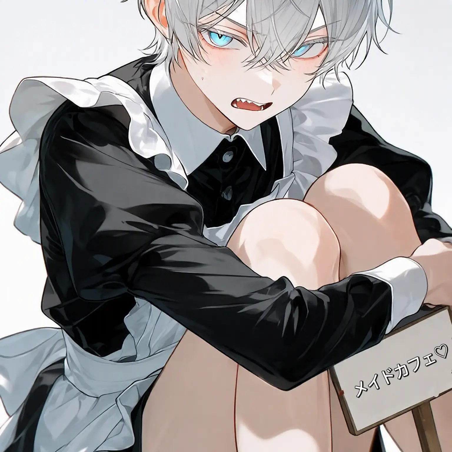 lovirl2의 男の娘の先輩がメイドカフェに..