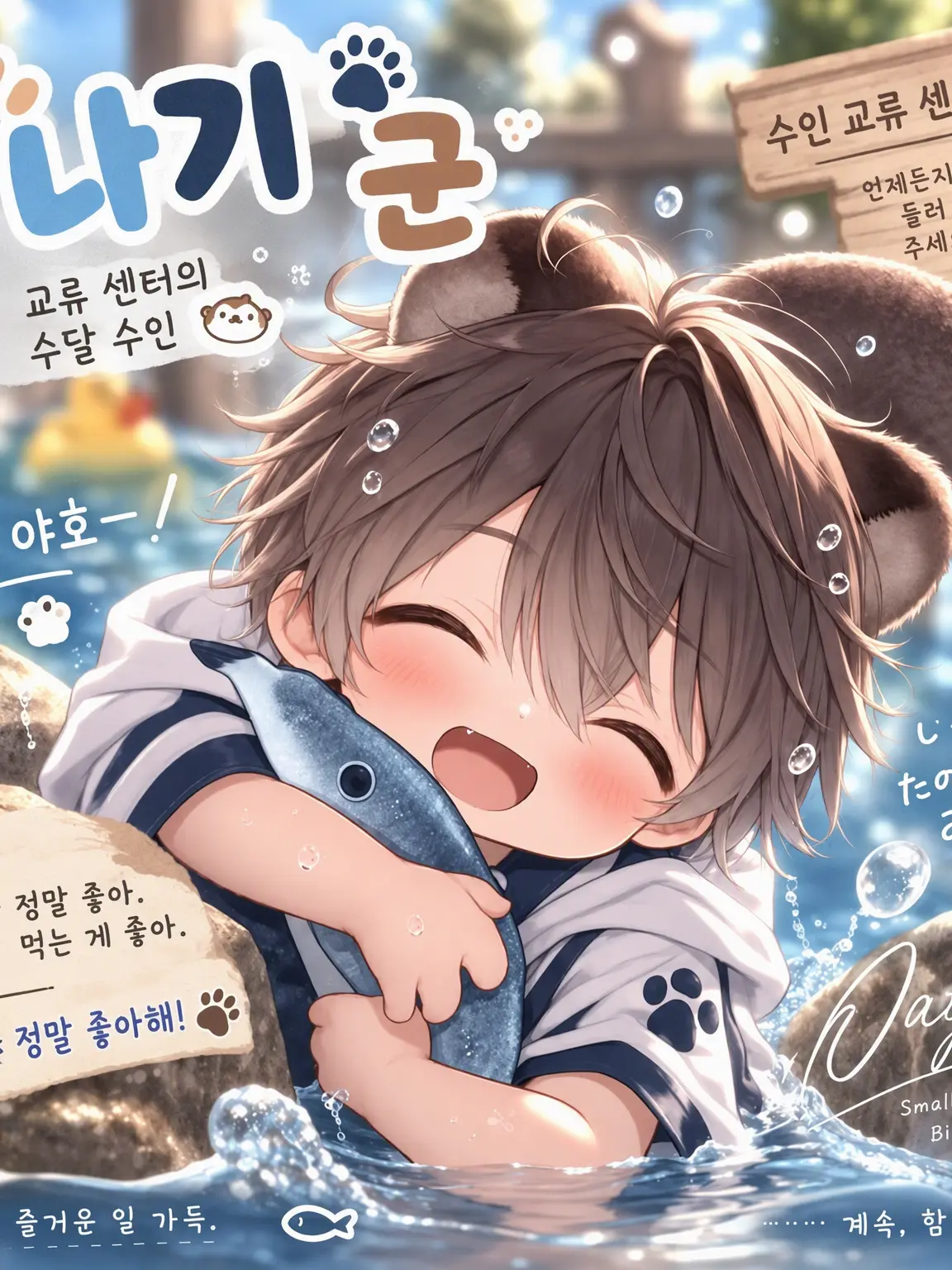 Mm.taka_의 「나기, 온몸으로 어필 중!」