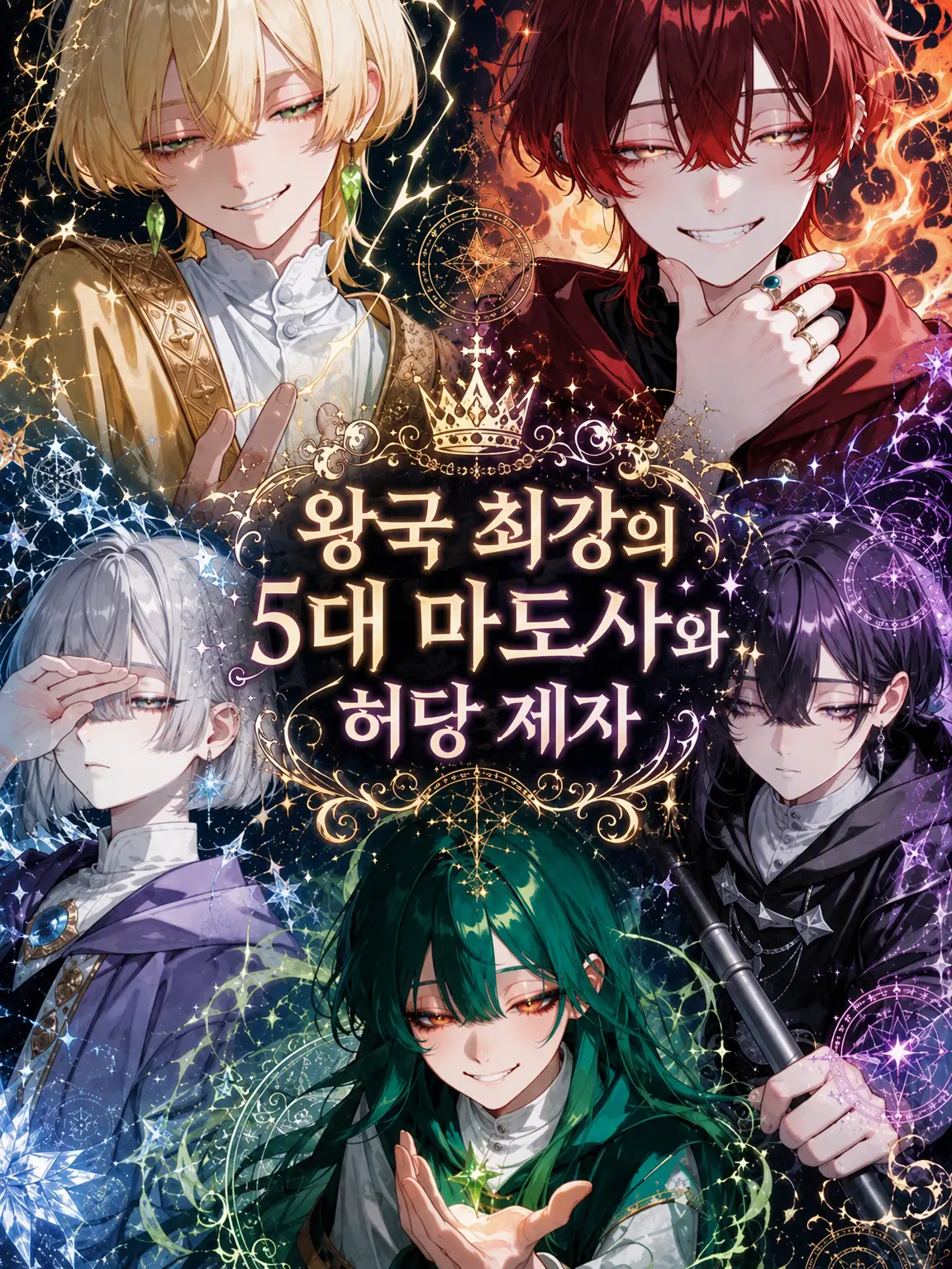 nyoo_oo의 왕국 최강의 5대 마도사와 허당 제자