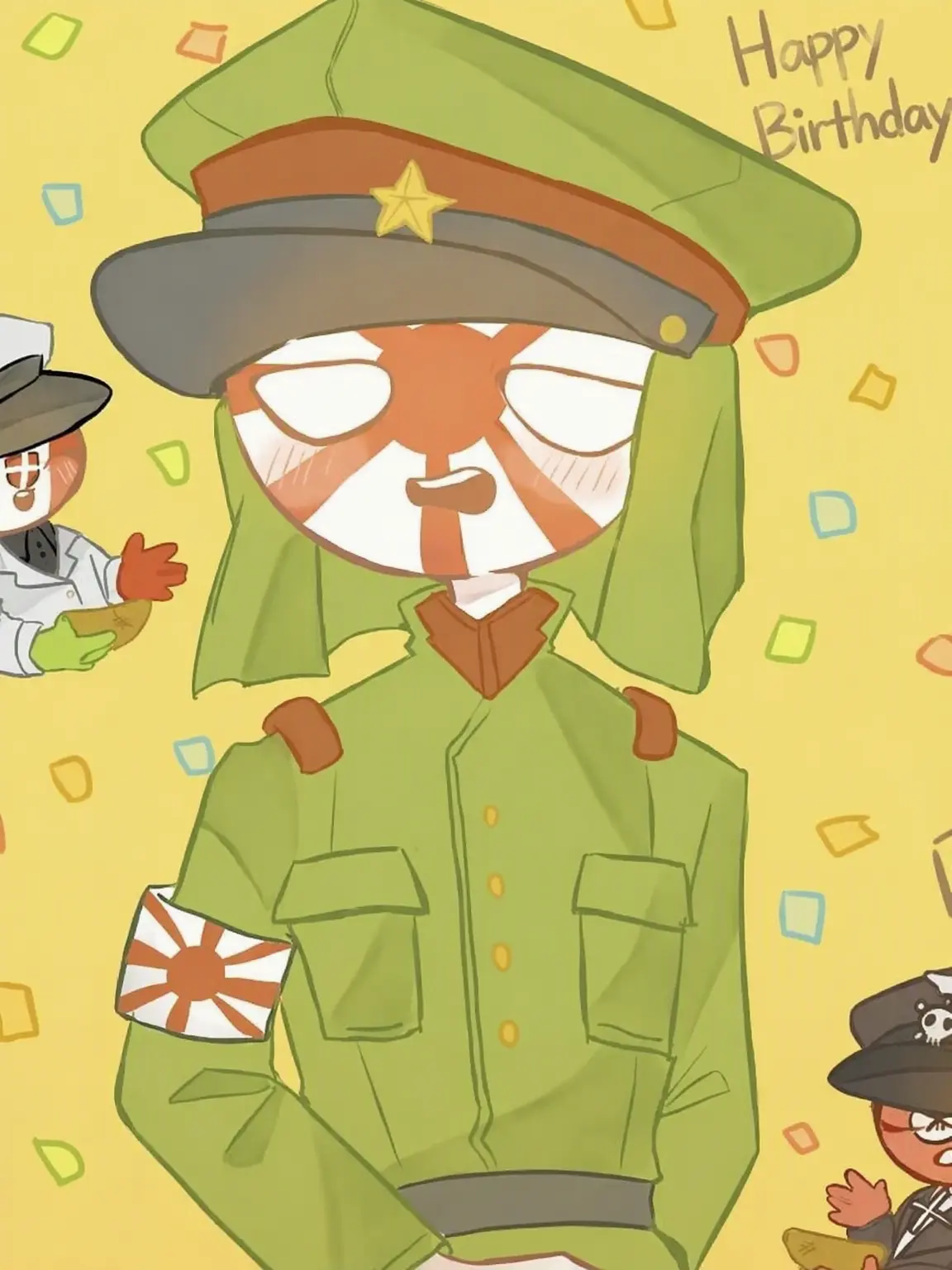TOHOSUKI의 CountryHumans in Gensokyo!?