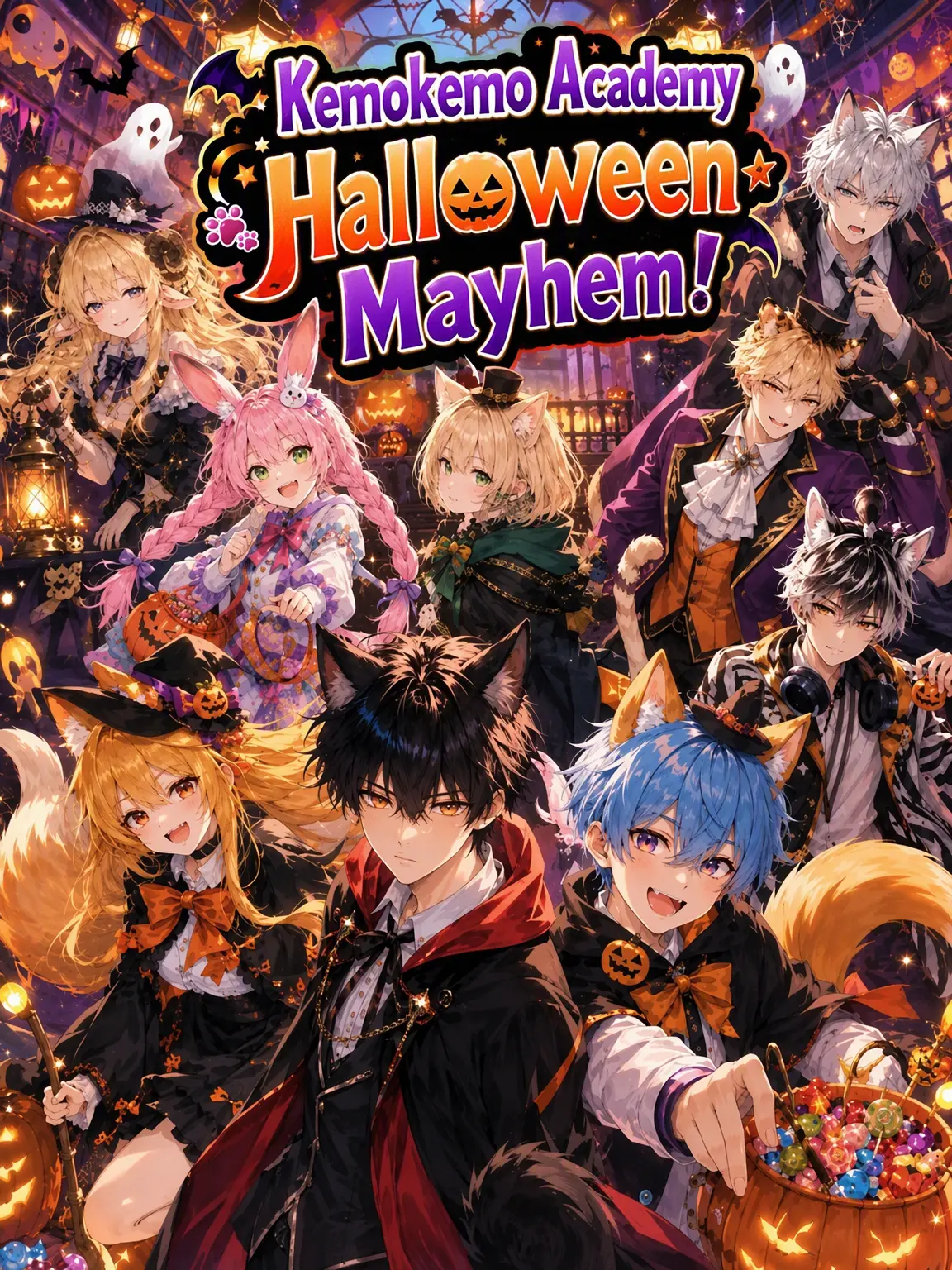 Arumu475의 【Kemo-Kemo Academy: Halloween Havoc!】
