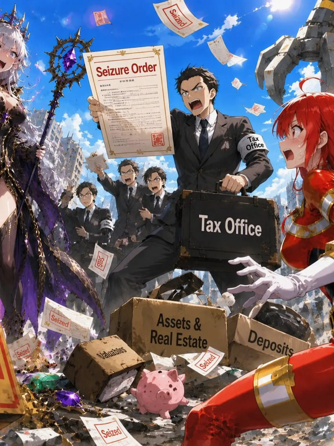 FrailCodec9049의 Sentai vs Evil Empire vs Tax Office