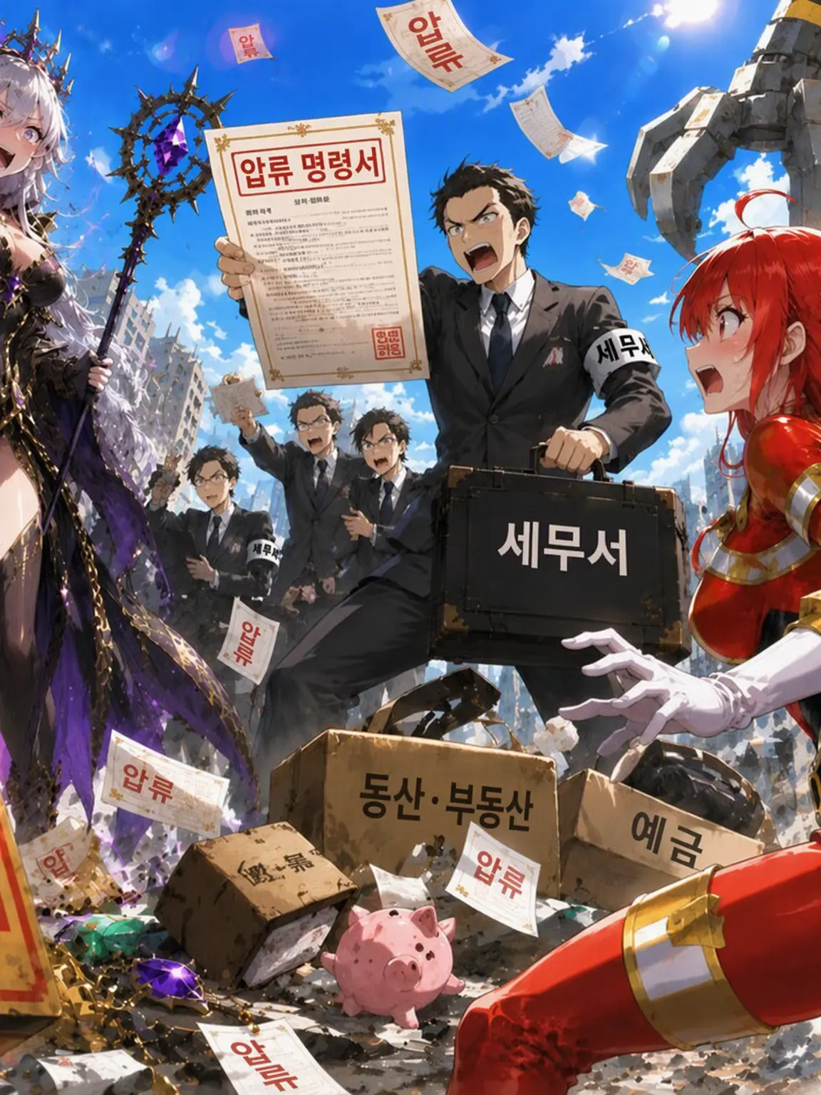 FrailCodec9049의 전대 vs 악의 비밀결사 vs 세무서