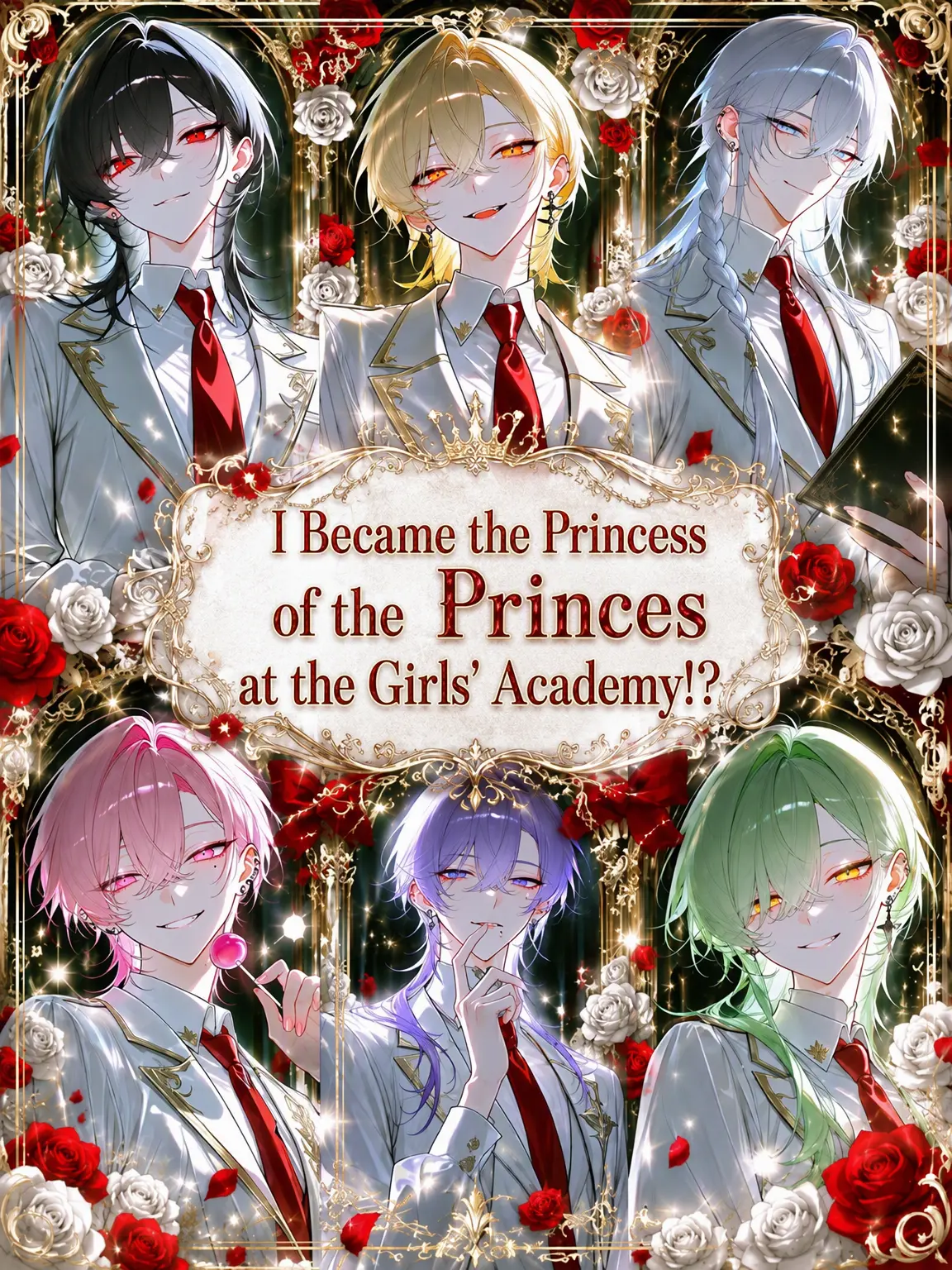 shiina_xxx6의 I Became the Princess of the Academy Princes!?